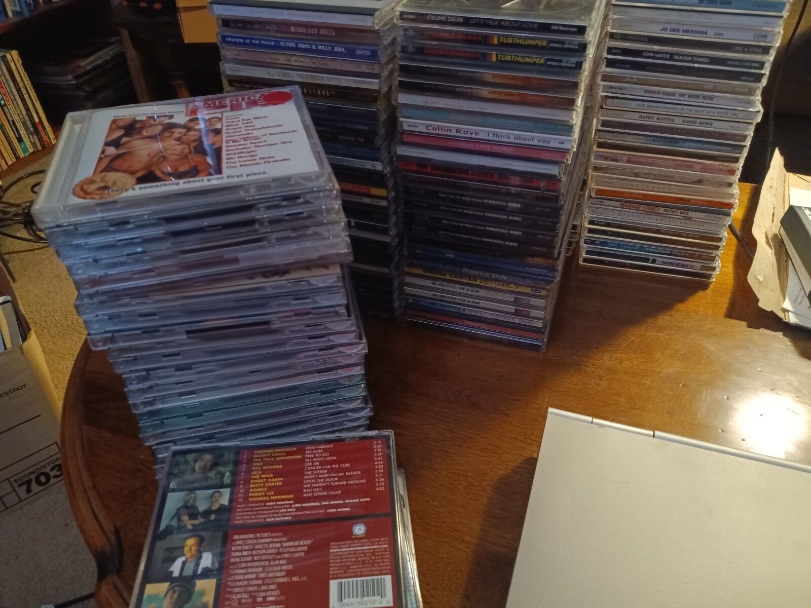 Vintage Various Music and Artists Compact Dics Audio CD Albums Soundtrack Box A