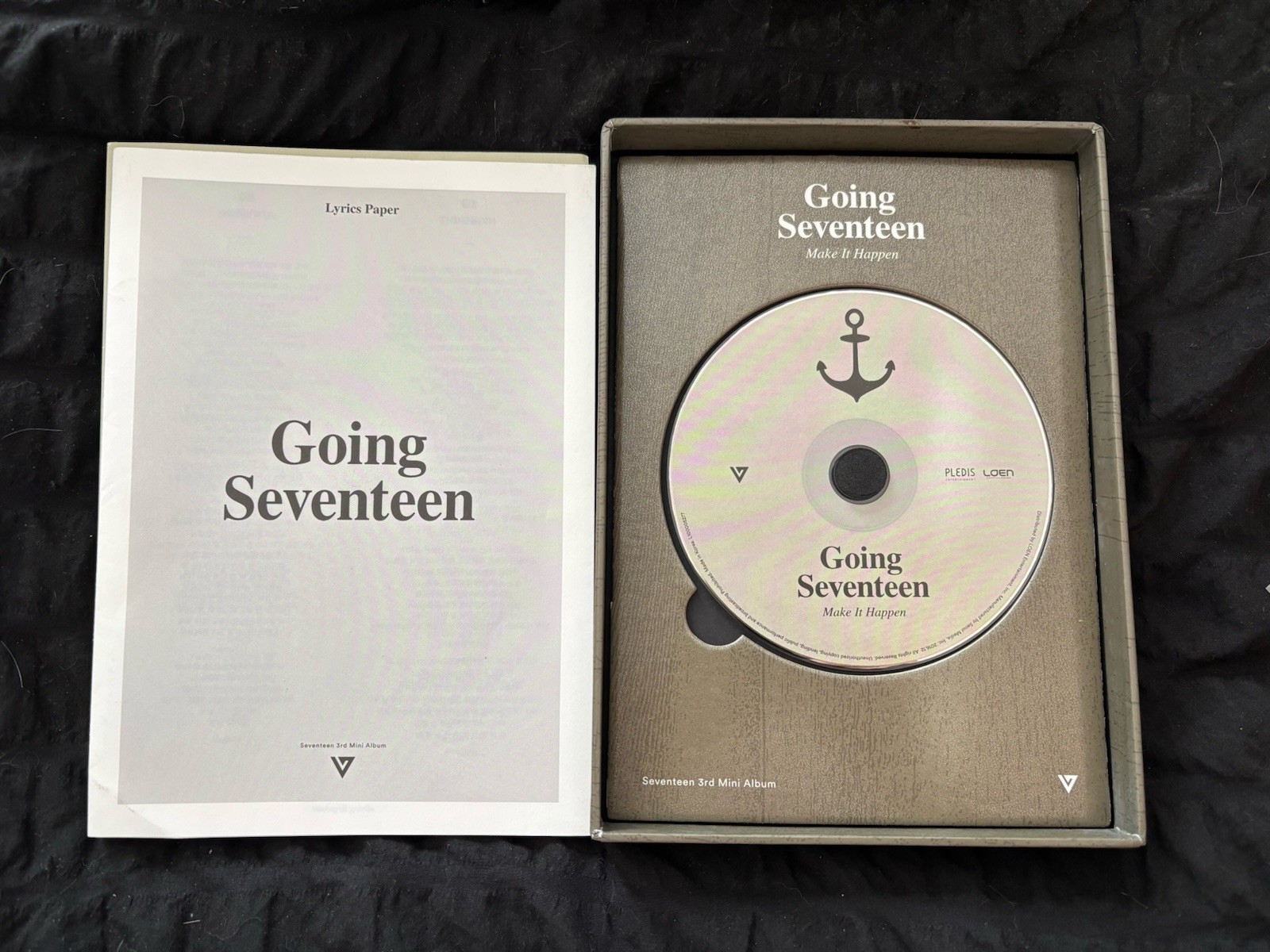 Seventeen Going Seventeen Album Make It Happen Ver. w/ Woozi Photocard, Unit PC