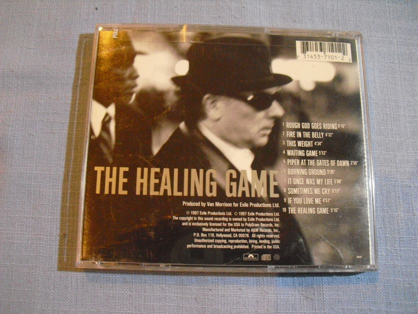 Van Morrison – The Healing Game CD 10 songs