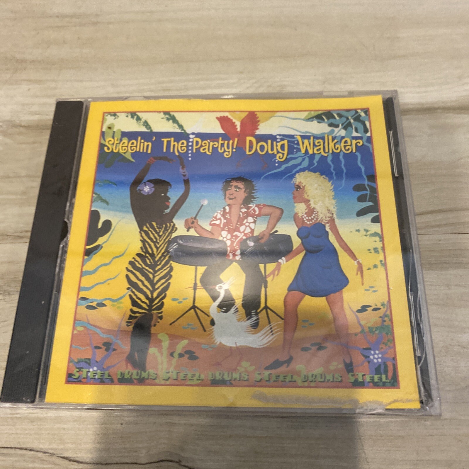 Steel Drum Artist – Doug Walker: Steelin’ The Party (CD, 1998) Reggae SEALED!