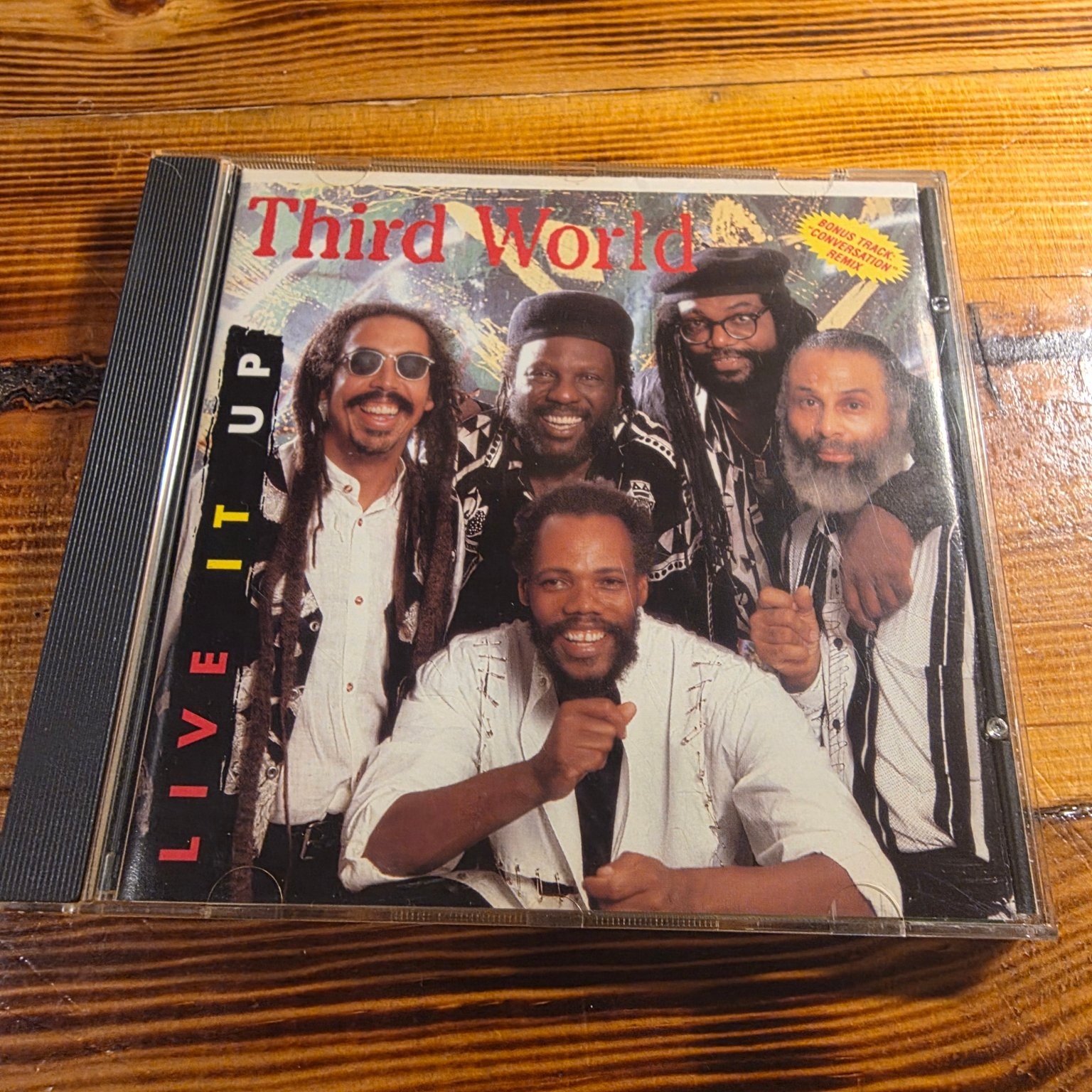 Third World – Live It Up CD Reggae Funk Soul Scotti Bros. Records