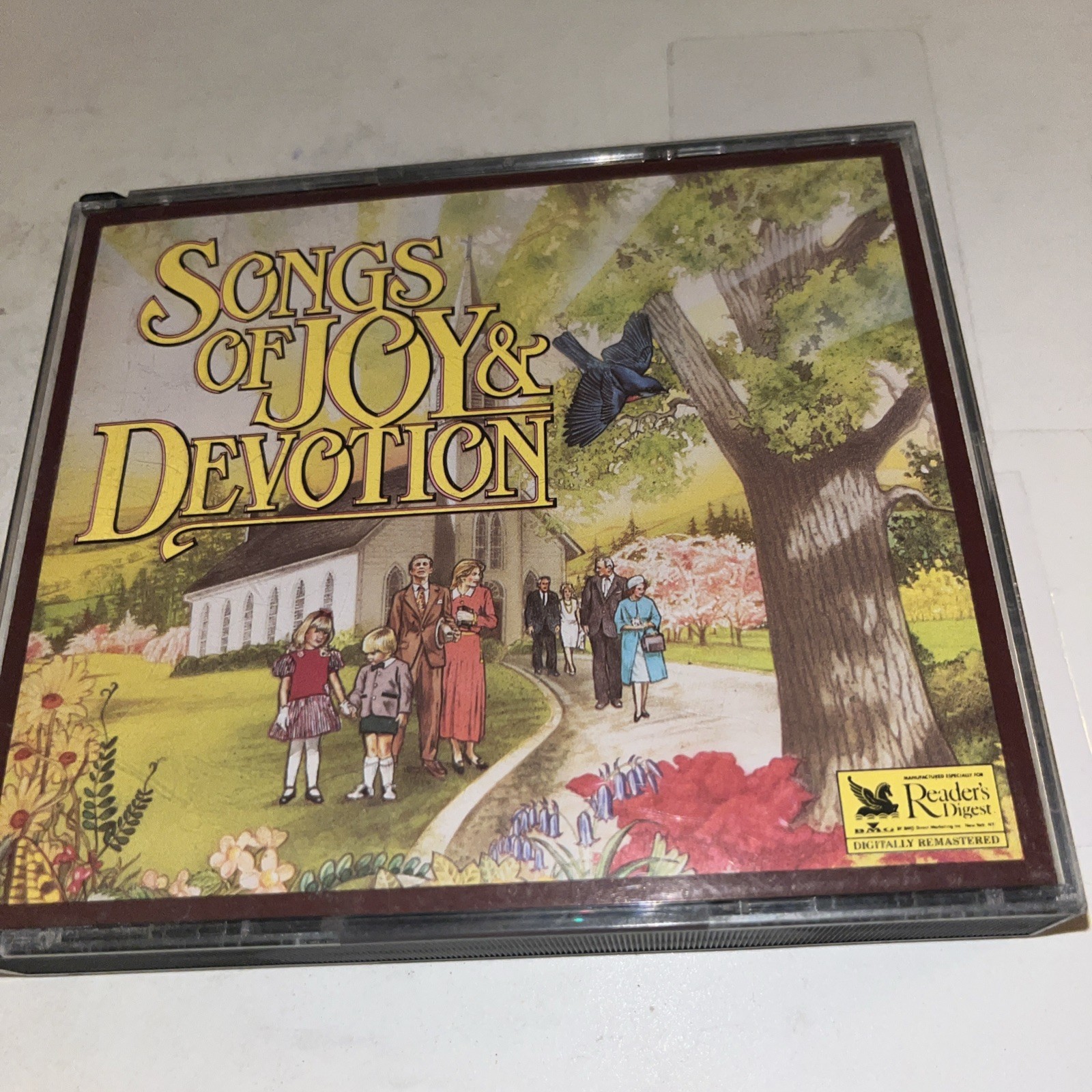 Reader’s Digest Songs Of Joy & Devotion 4 CD Set Reader’s Digest 1992 W/ Booklet