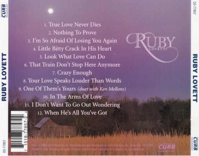 Ruby Lovett – Ruby Lovett (CD, Album) (Very Good Plus (VG+)) – 4244682360