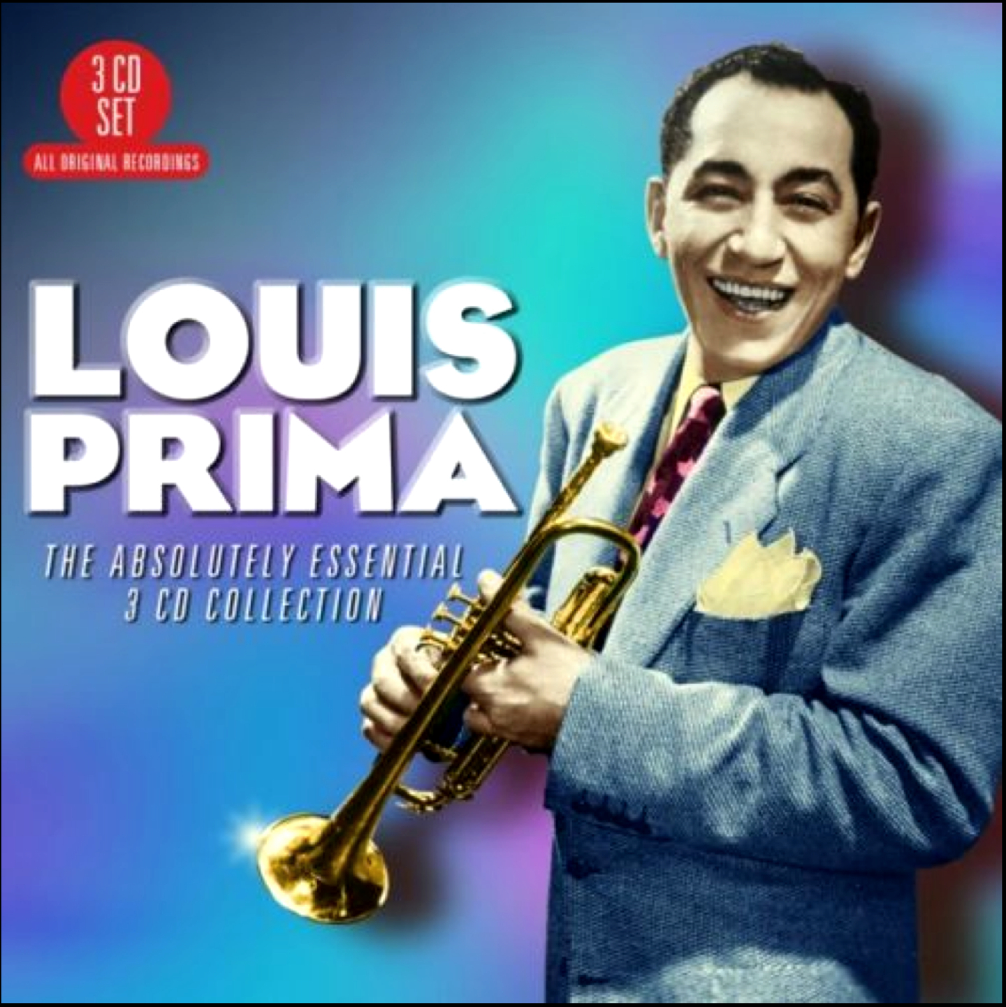 LOUIS PRIMA * 60 Greatest Hits * NEW 3-CD Boxset * All Original Recordings