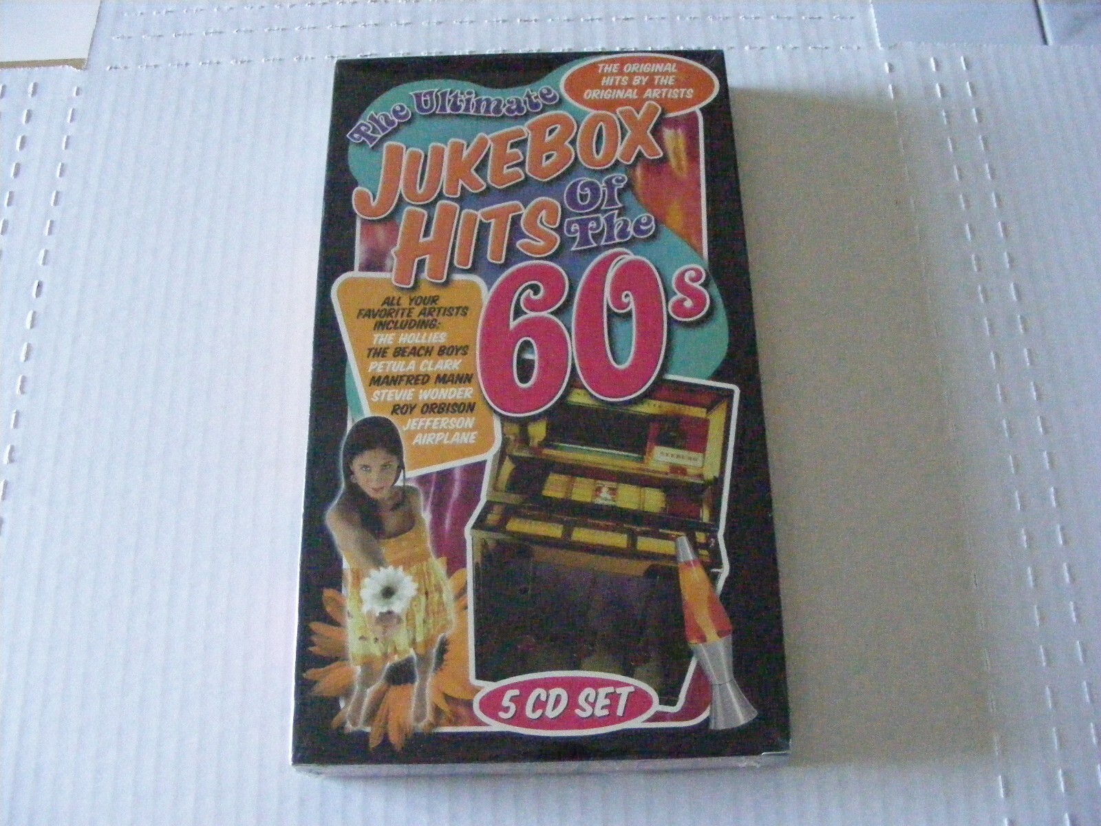 “The Ultimate Jukebox Hits Of The 60’s” Sealed 5 CD Set. Rare. COL-1237. 2008.