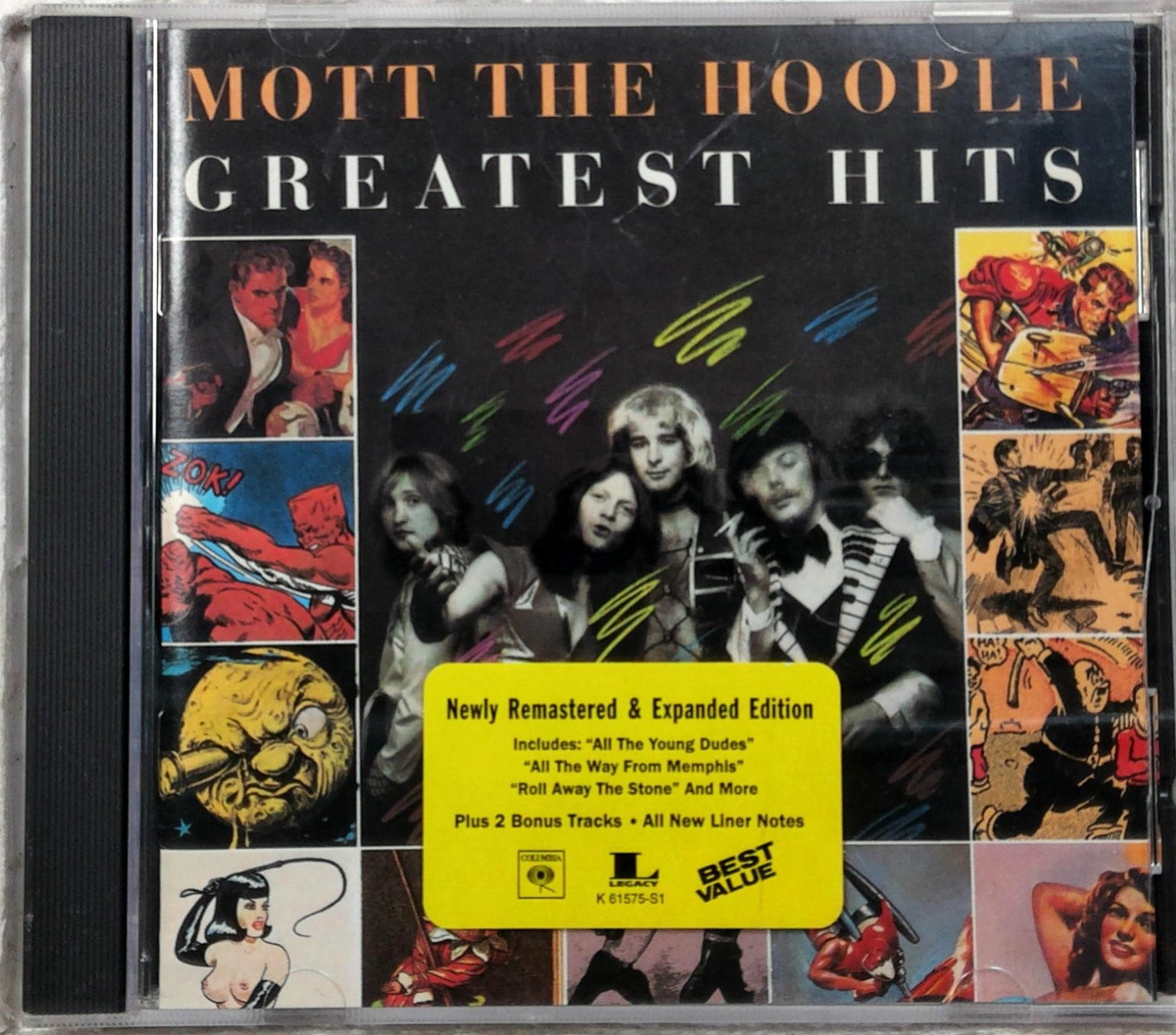 Mott The Hoople – Greatest Hits CD 1974 Remastered Expanded Sony Legacy Rock