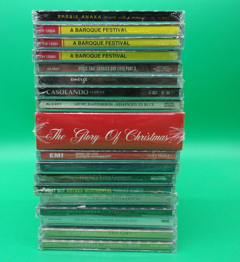 Classical Orchestra Jazz Soundtracks Mixed Genre Various Lot Of 18 CDs Sealed