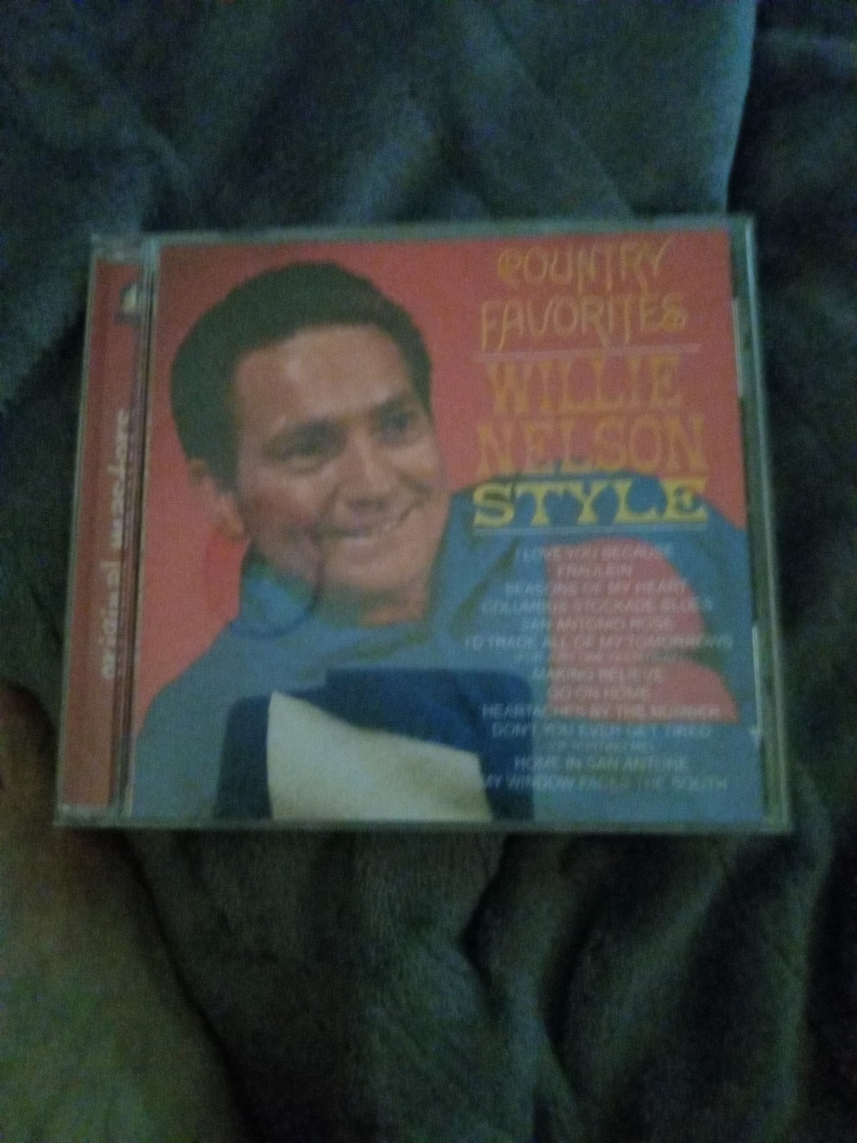 Country Favorites Willie Nelson Style Music CD