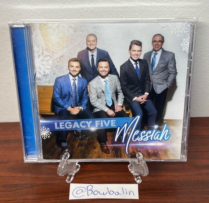 Legacy Five – Messiah CD 2016 Christmas Southern Gospel Daywind Records – New !
