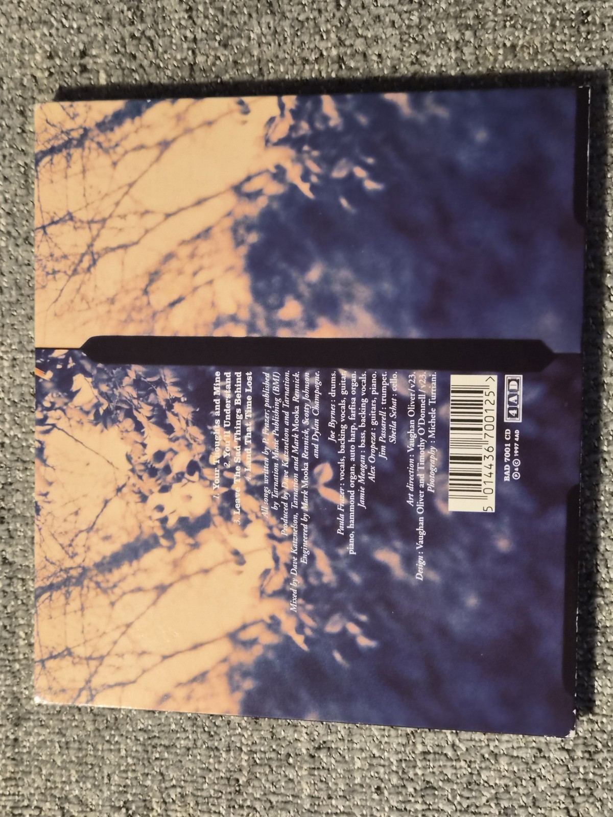 (444) Tarnation – Tarnation CD Single 1997 4AD BAD7001 Dream Pop Slowcore Nimbus