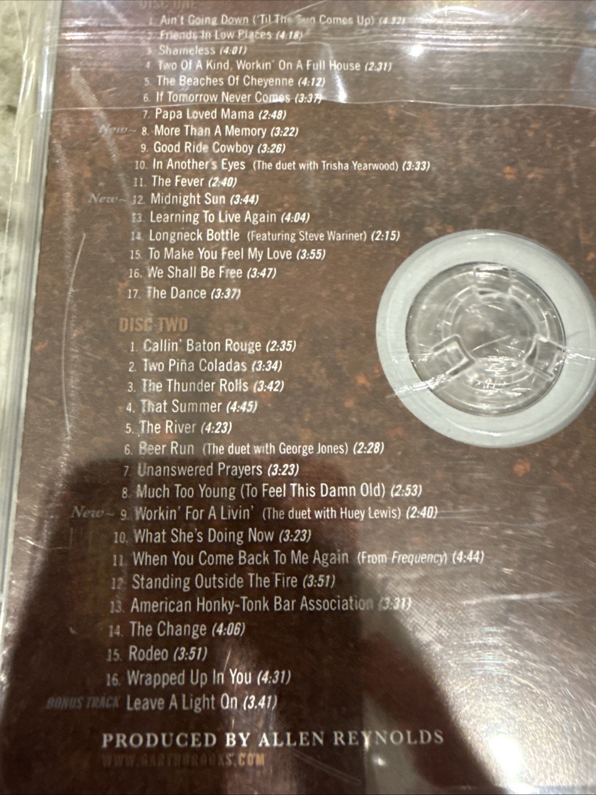 The Ultimate Hits by Garth Brooks (2CD/DVD, Nov-2007, Pearl)