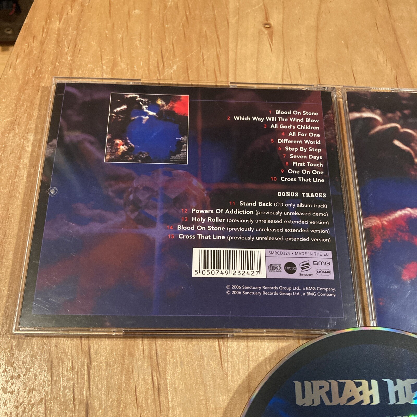 Uriah Heep – Different World +5 CD 2006 UK remaster deep purple praying mantis