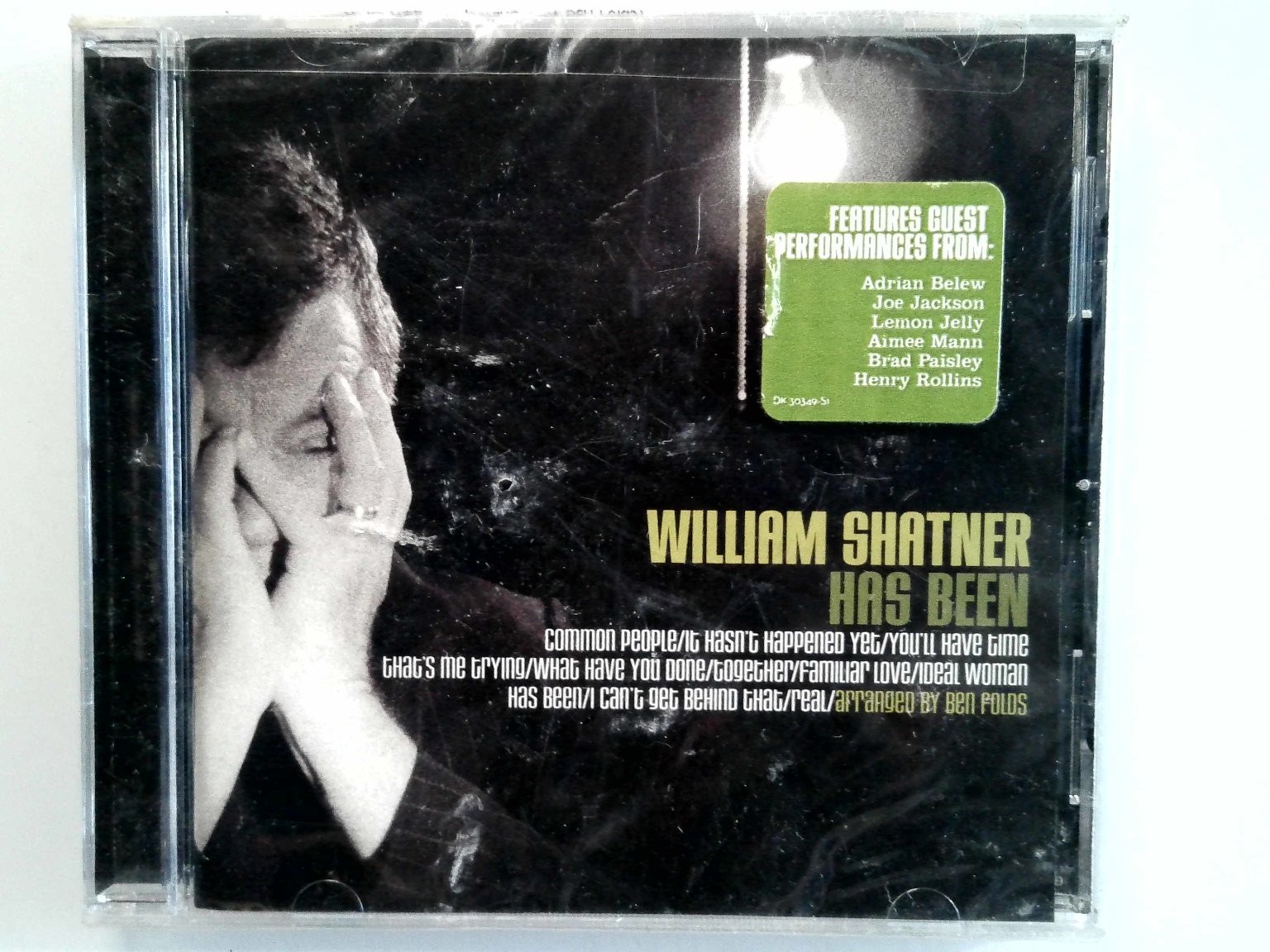 WILLIAM SHATNER – HAS BEEN CD 2004 Ben Folds Adrian Belew Shout! Factory New