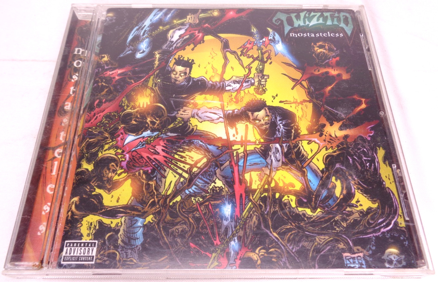 Twiztid: Mostasteless CD 1999 Psychopathic Records Detroit Horror Hip-Hop ICP