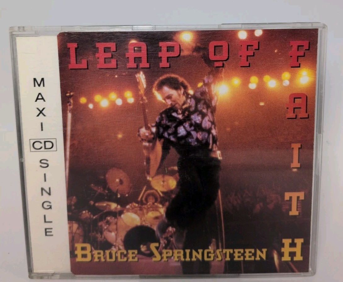 Bruce Springsteen – Leap Of Faith Maxi CD Single – 30 Days Out B636