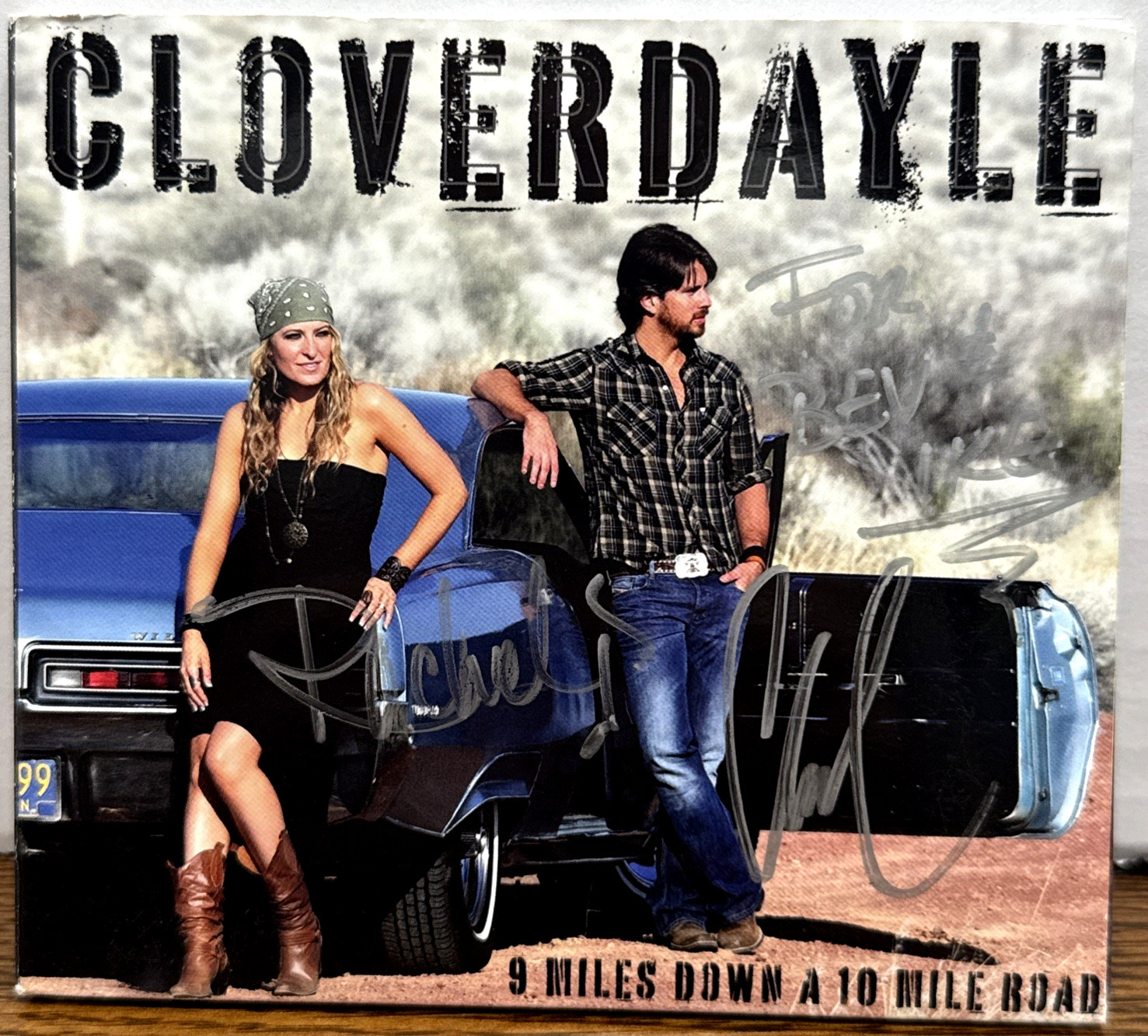 Cloverdayle – 9 Miles Down a 10 Mile Road (CD 2012) Digipak Signed