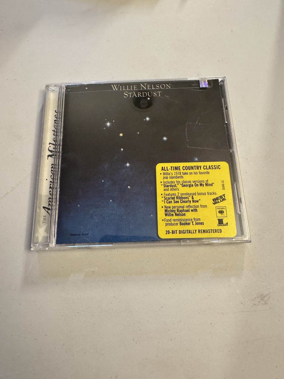Stardust [Remaster] by Willie Nelson (CD, Oct-1999, Columbia/Legacy)