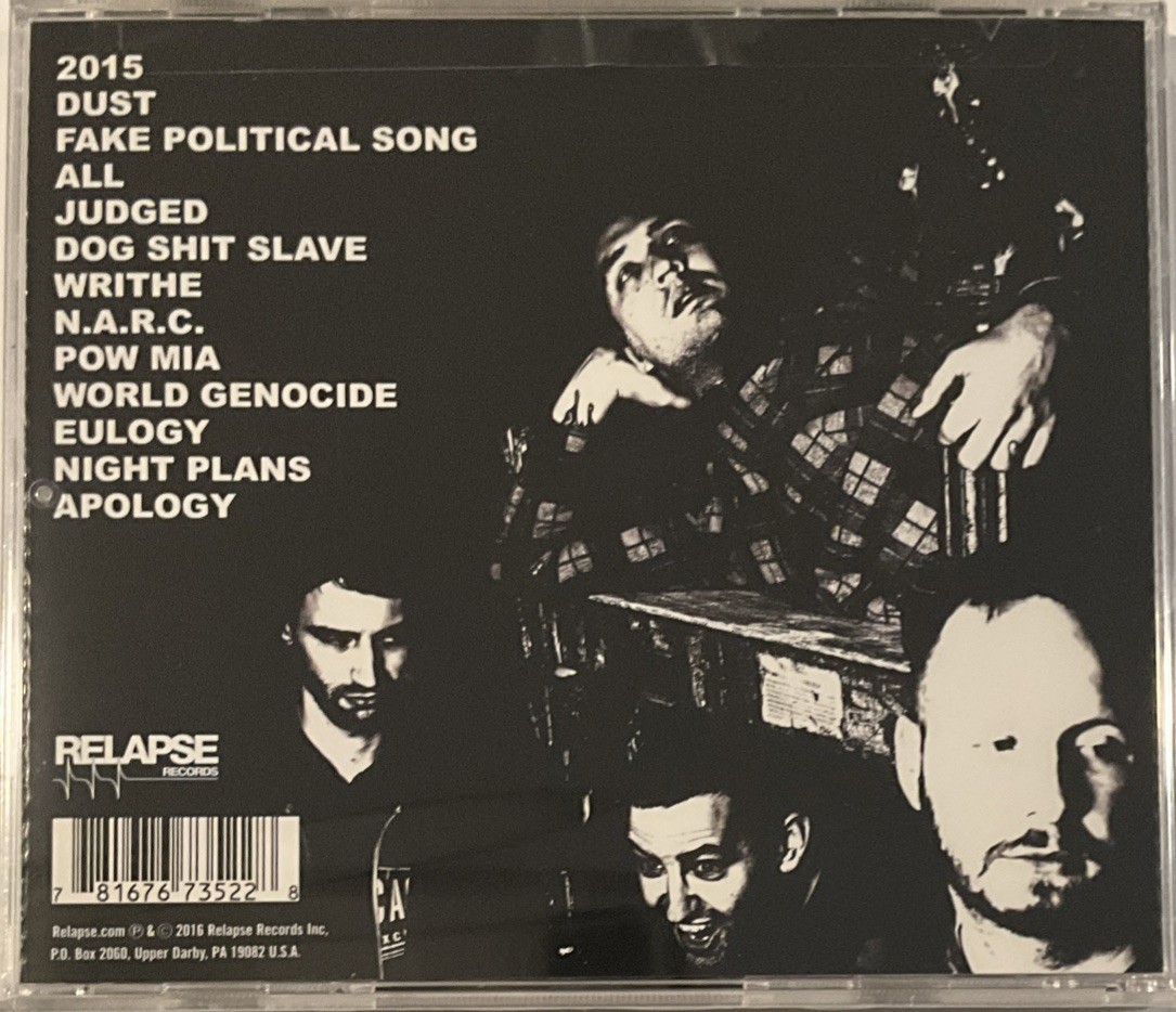 Weekend Nachos – Apology CD 2016 Relapse Records – RR7352 [New]