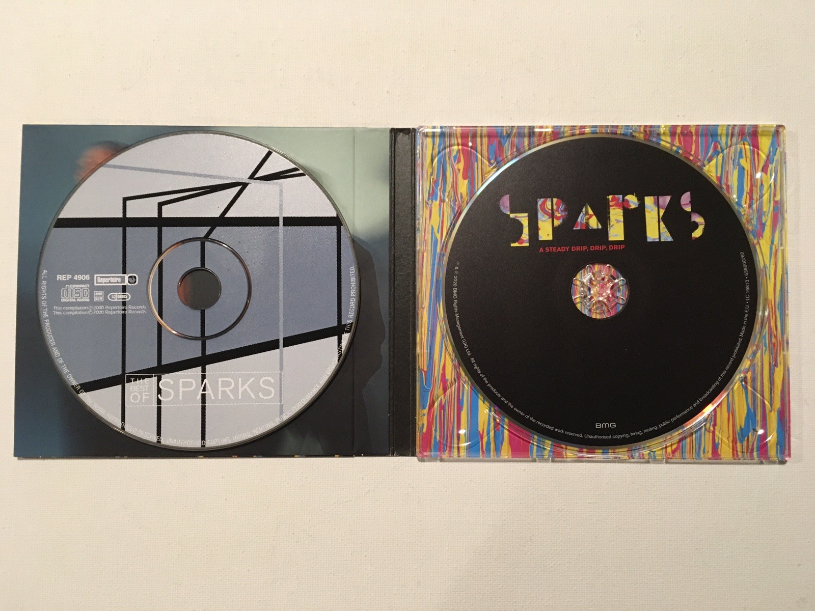 Sparks – Steady Drip, Drip, Drip & (Best Of , CD Only) Like, Blur Wet Leg Geese.