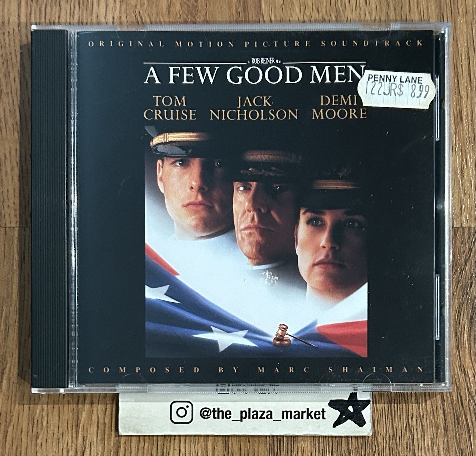 A Few Good Men soundtrack CD Marc Shaiman Tom Cruise Jack Nicholson Demi Moore