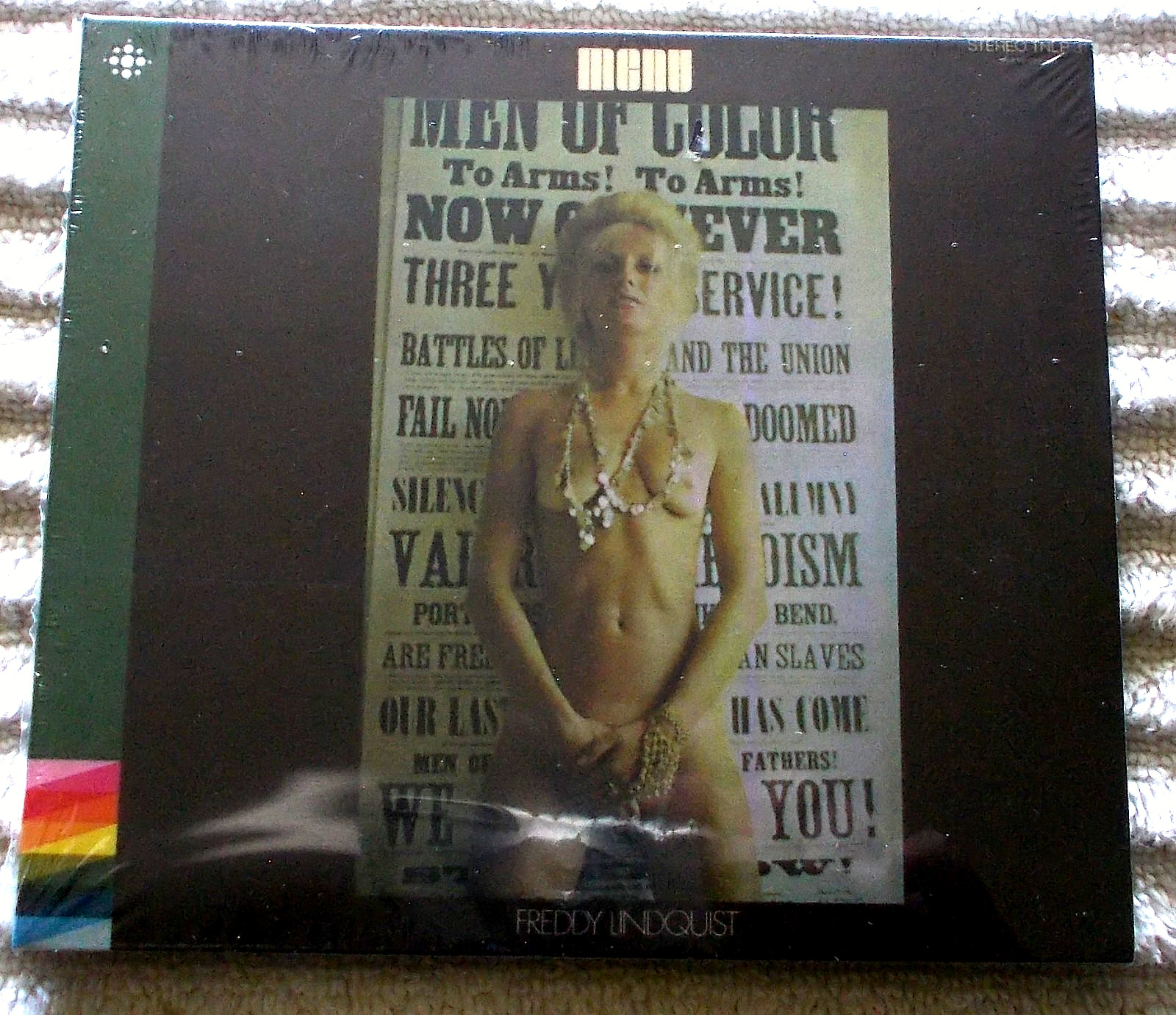 FREDDY LINDQUIST – MENU 70 NORWEGIAN EARLY GUITAR HERO SOLO DEBUT REMAST SLD CD