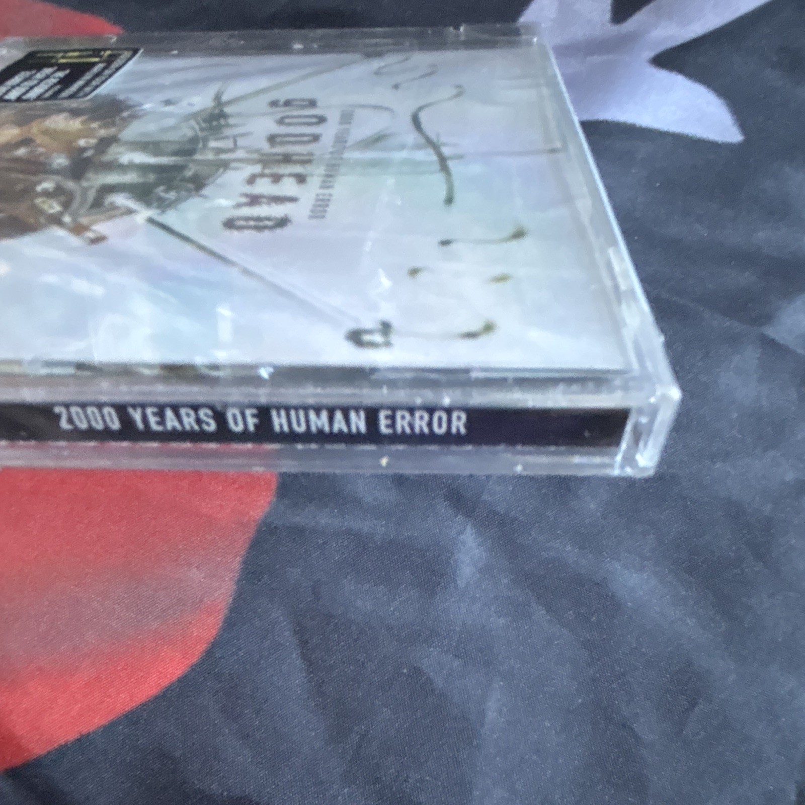 Godhead 2000 Years of Human Error CD Industrial/Gothic 2001 P2 27289 SEALED Hype