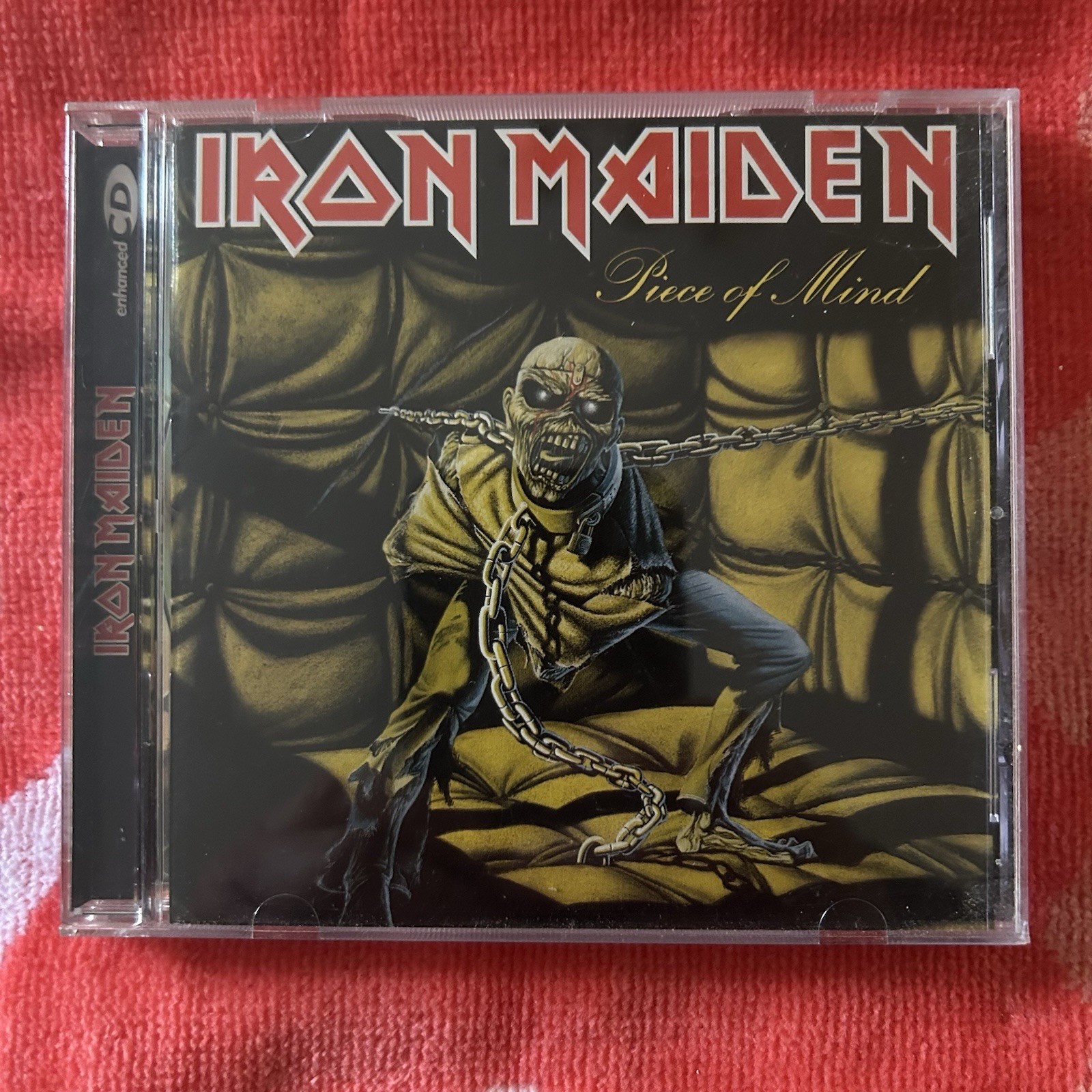 Iron Maiden-Piece Of Mind-CD Enhanced Reissue Remastered Raw Power USA RAW CD130
