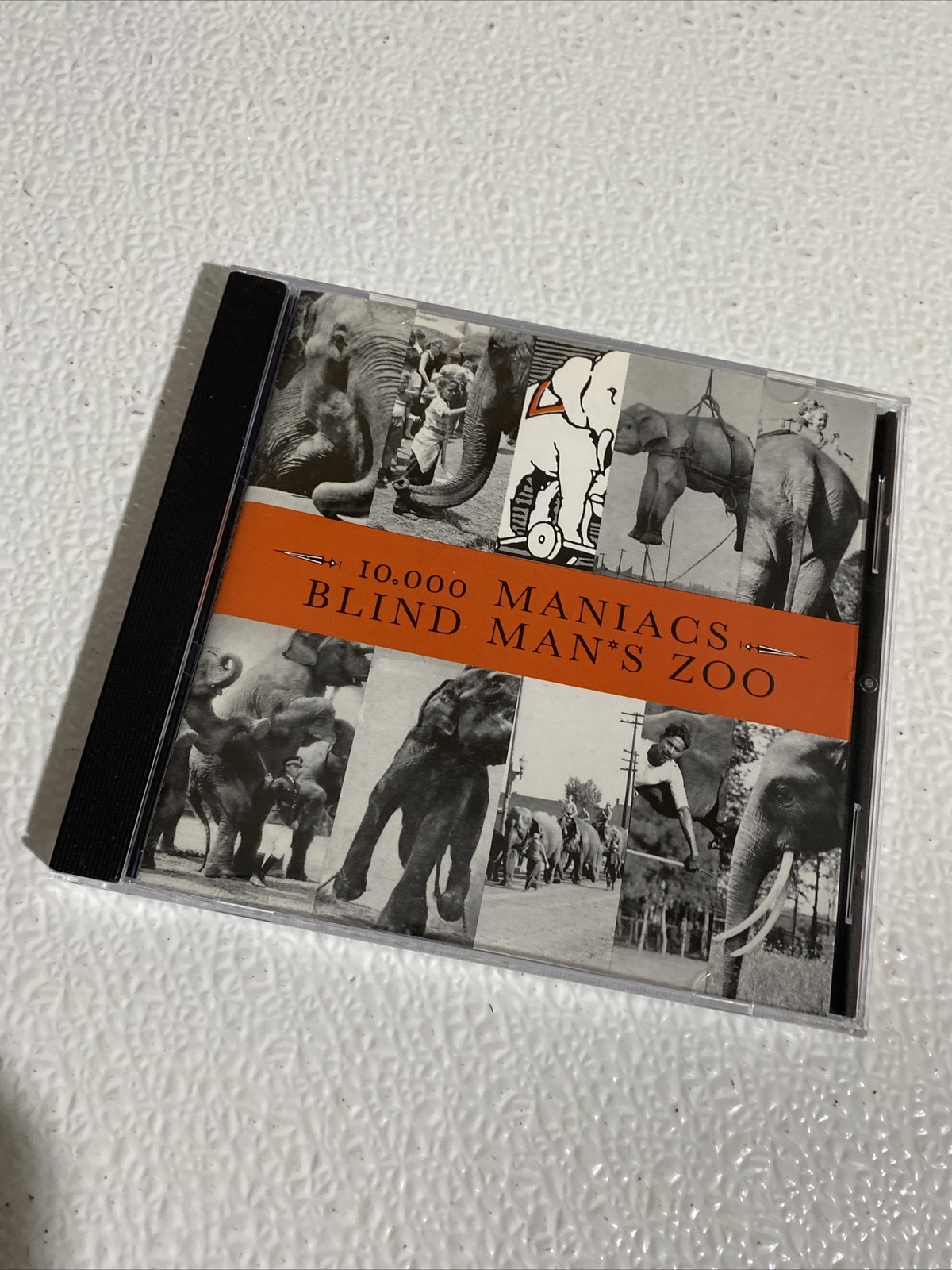 10,000 Maniacs Blind Man’s Zoo CD Album Blue/Orange Excellent 1989 Alt Rock