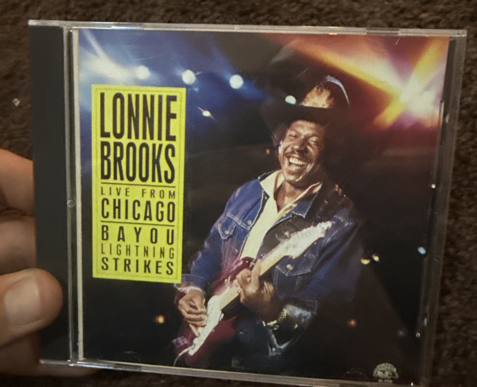 Lonnie Brooks – Bayou Lightning Strikes with INSERT! MINT CONDITION DISC & Case