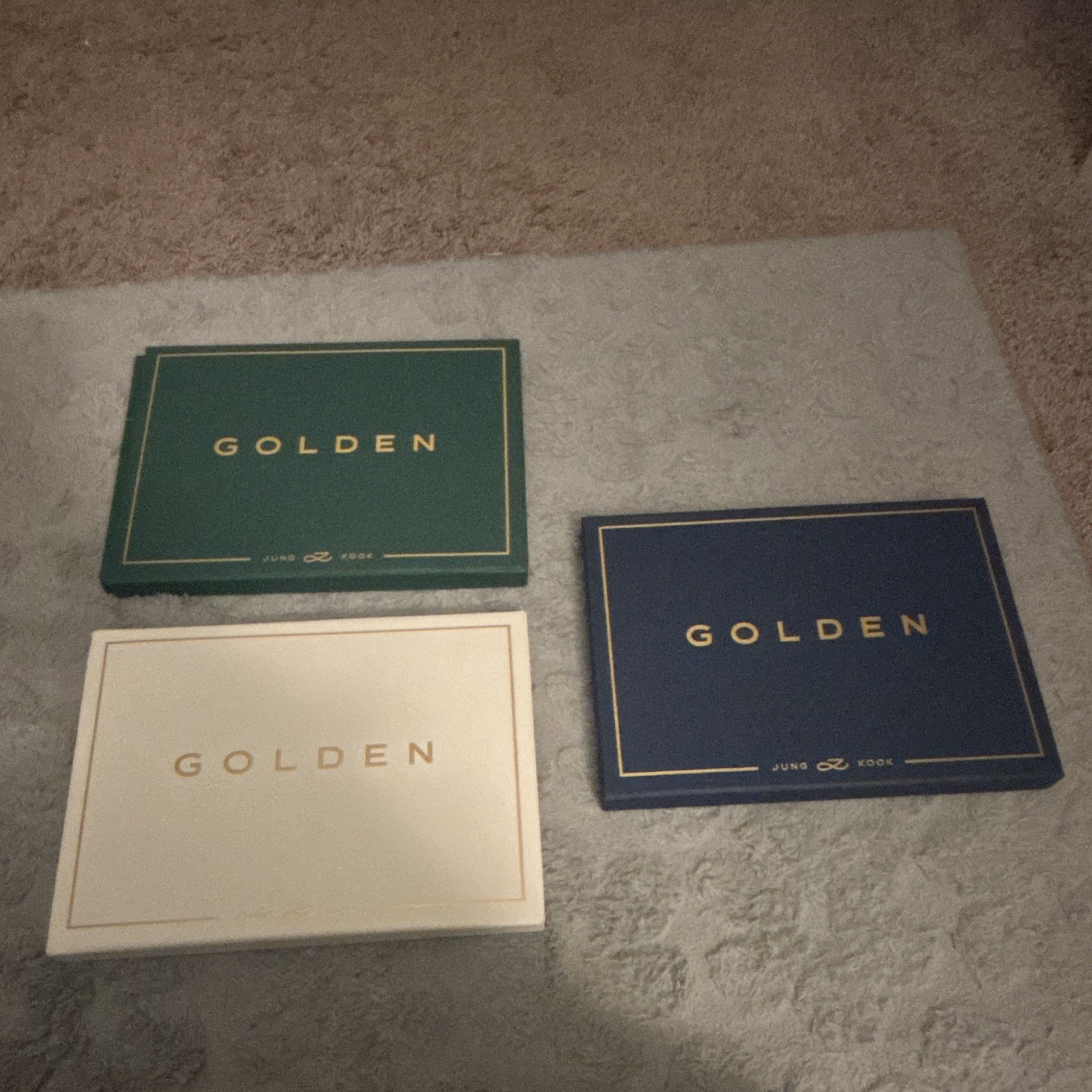 Jung Kook GOLDEN Substance/Shine CD 2023 BIGHIT MUSIC K-Pop CD (BUNDLE)
