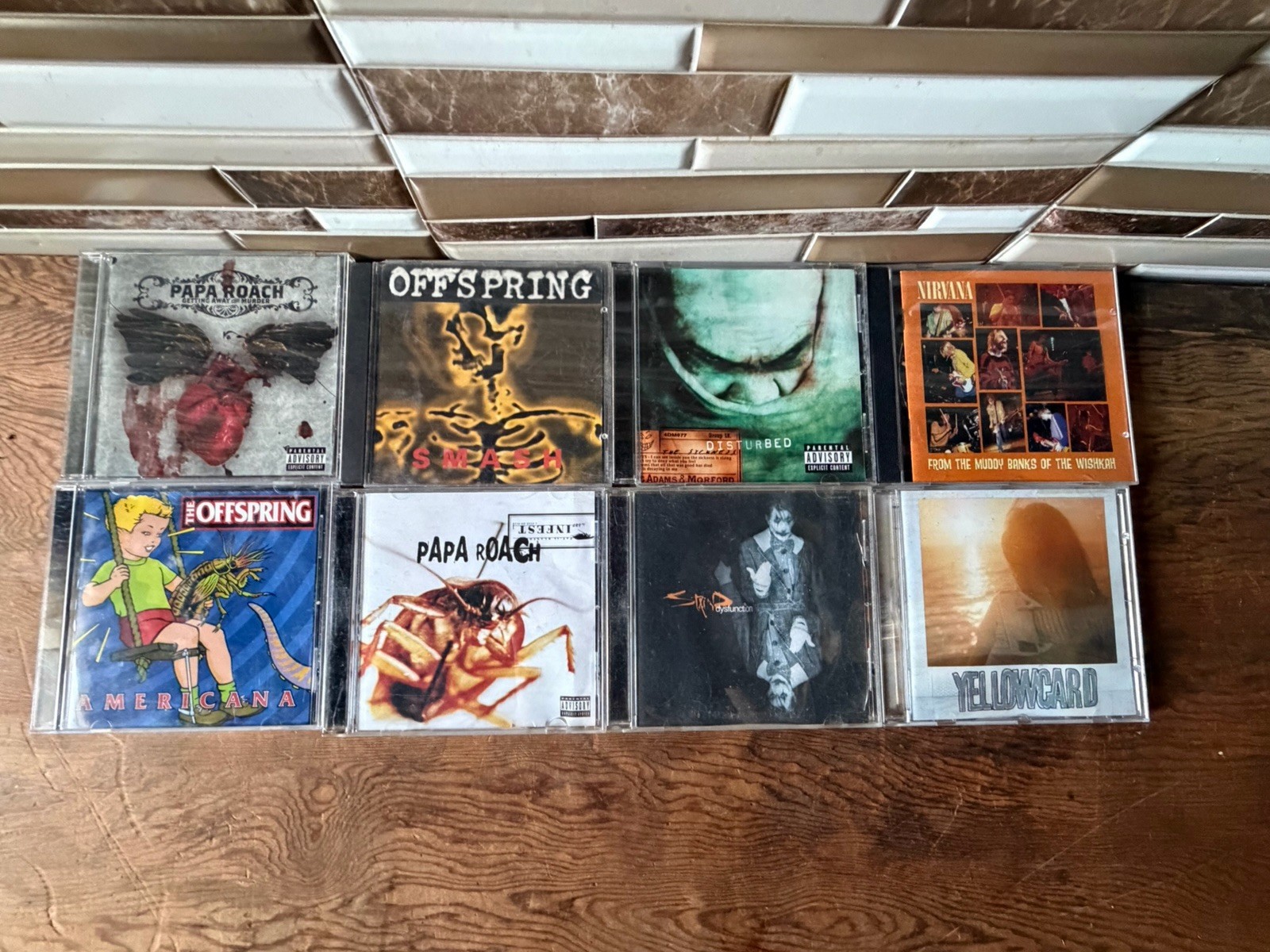 Lot Of 8 CDs 1990s Y2K Rock And Roll Grunge Alternative