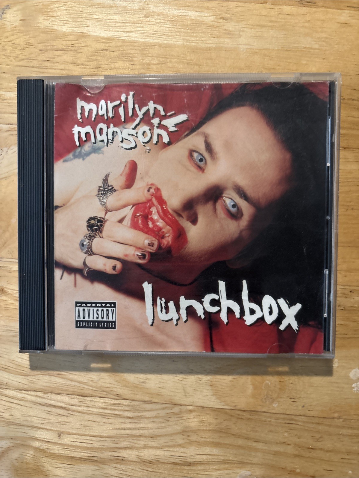 Marilyn Manson Lunchbox CD Single 1995 Disc Has Light Wear/Tested Plays