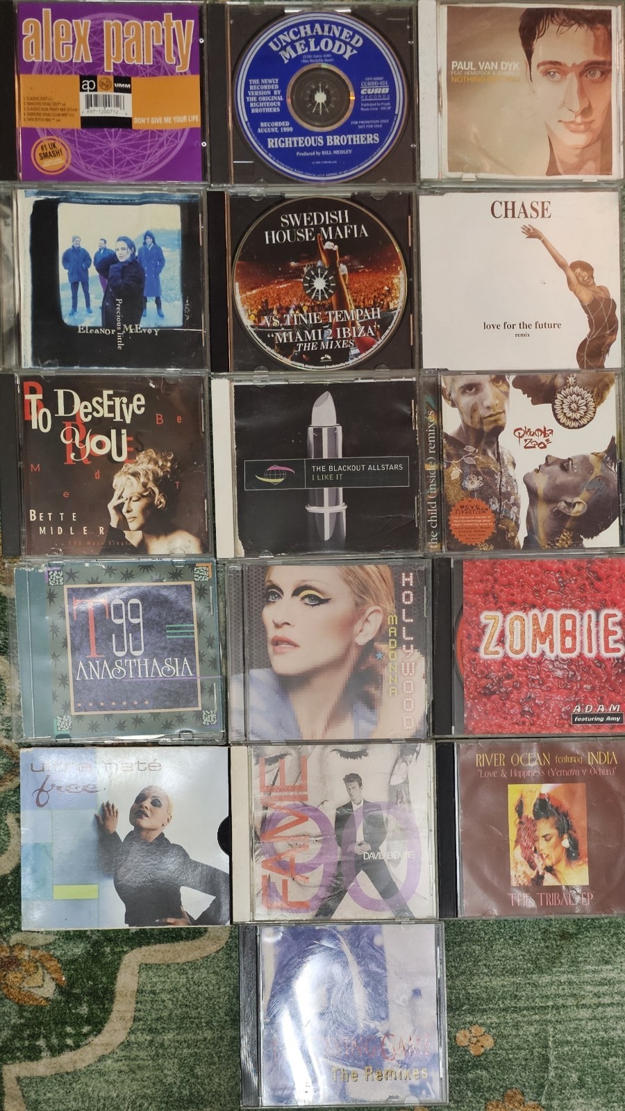 Deal! Lot Of 16 Rare HTF Singles CDS Various Club Remixes CDs Billboard