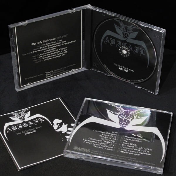 Abigail – The Early Black Years CD Black Thrash Metal Sabbat Metalucifer