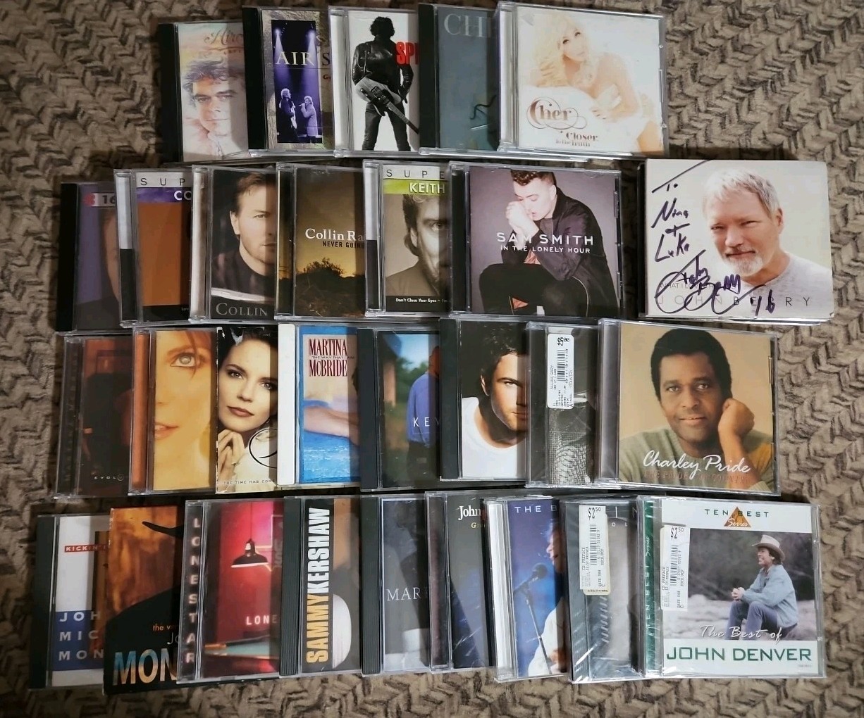 CDs Lot of 32 (Mixed Genre Lot, Used (4 New)