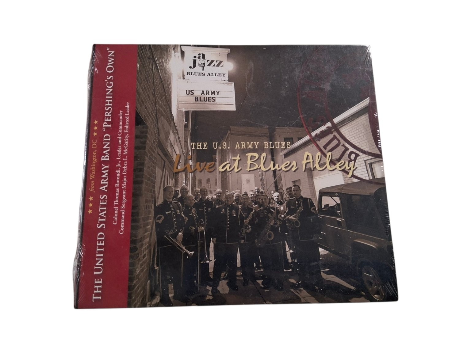 US Army Blues Live At Blues Alley CD Sealed Military Jazz Big Band Promo