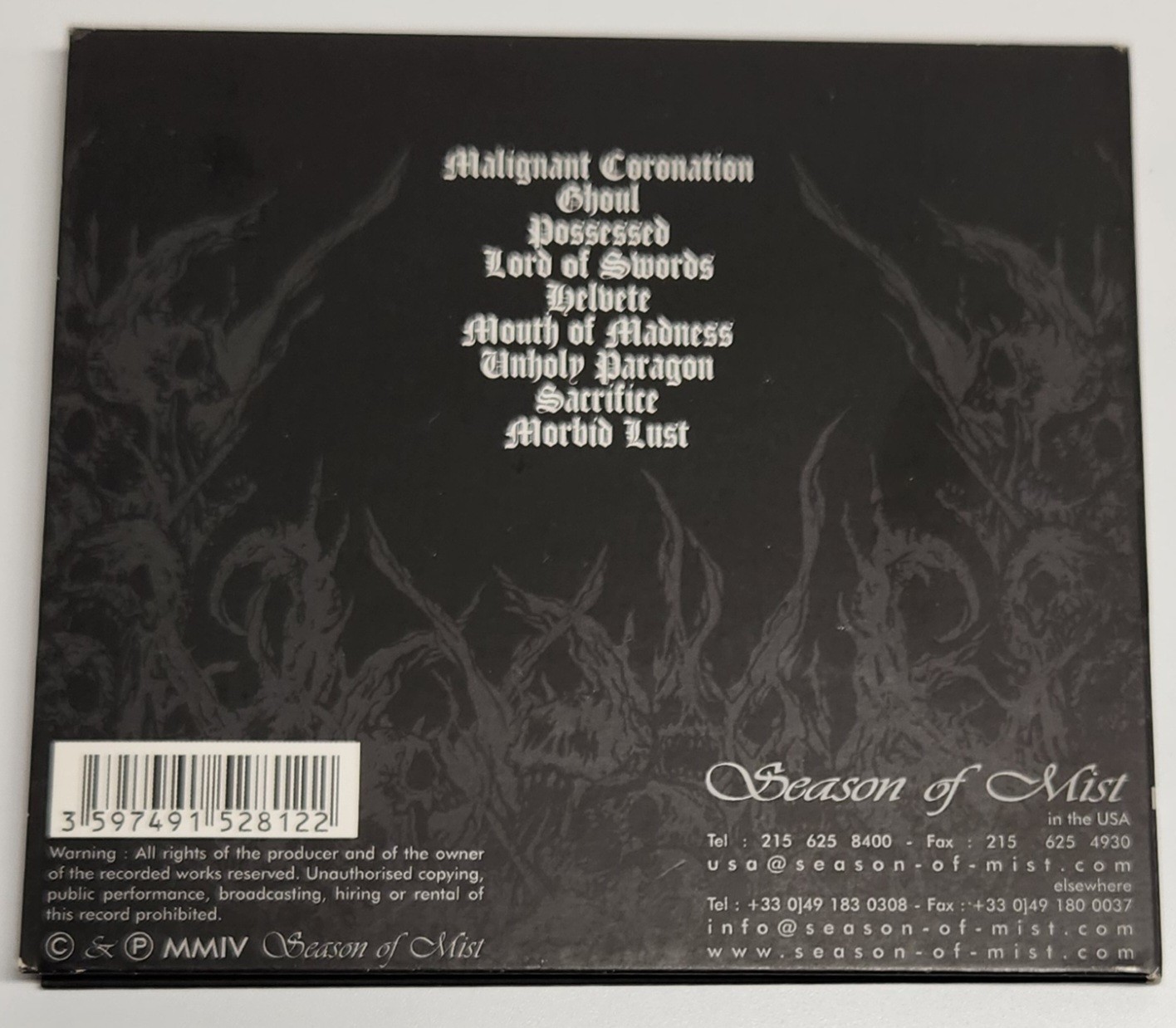 Desert Northern Hell by Tsjuder (CD)