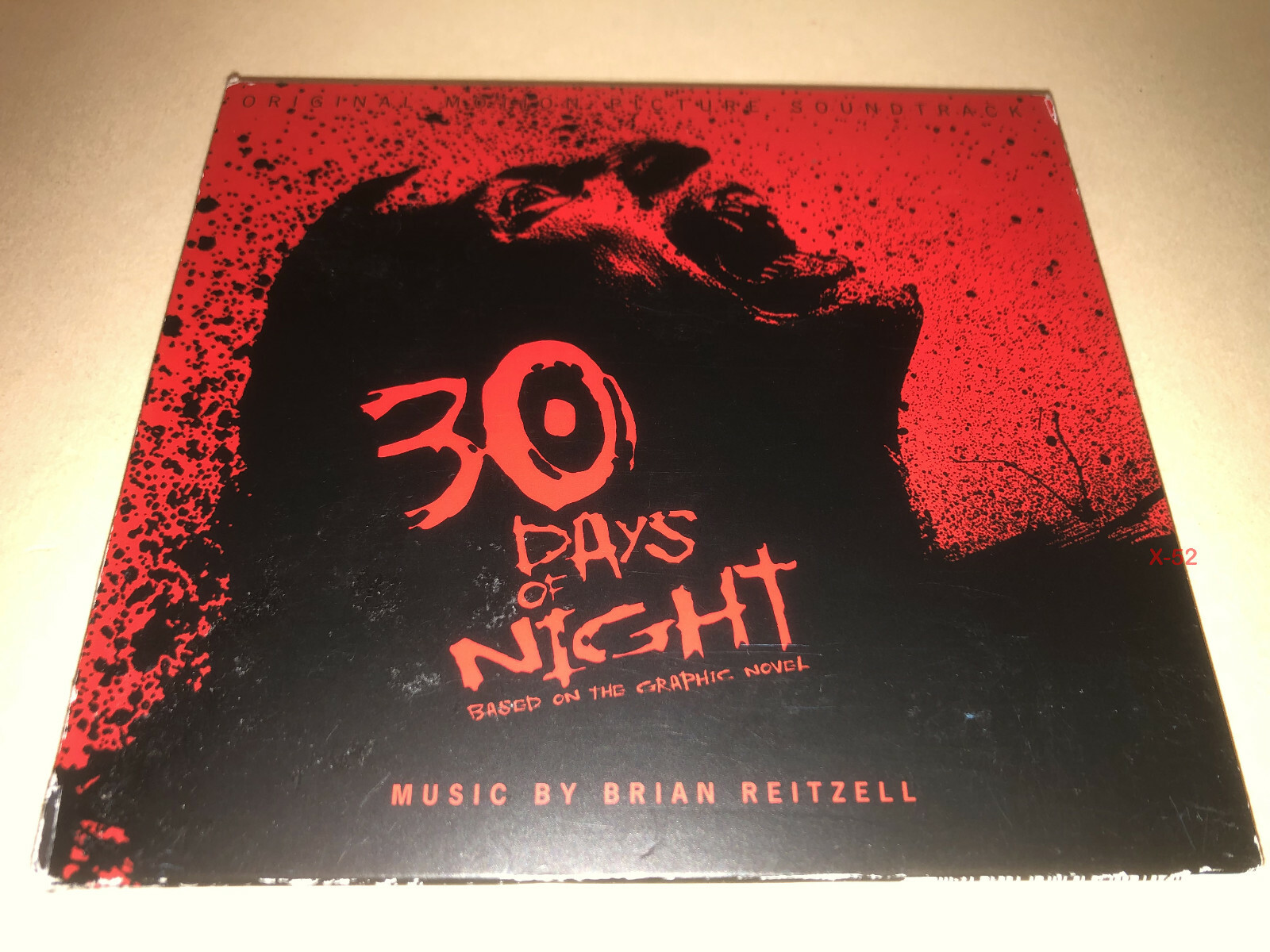 30 Days of Night CD soundtrack Brian Reitzell sam raimi steve niles