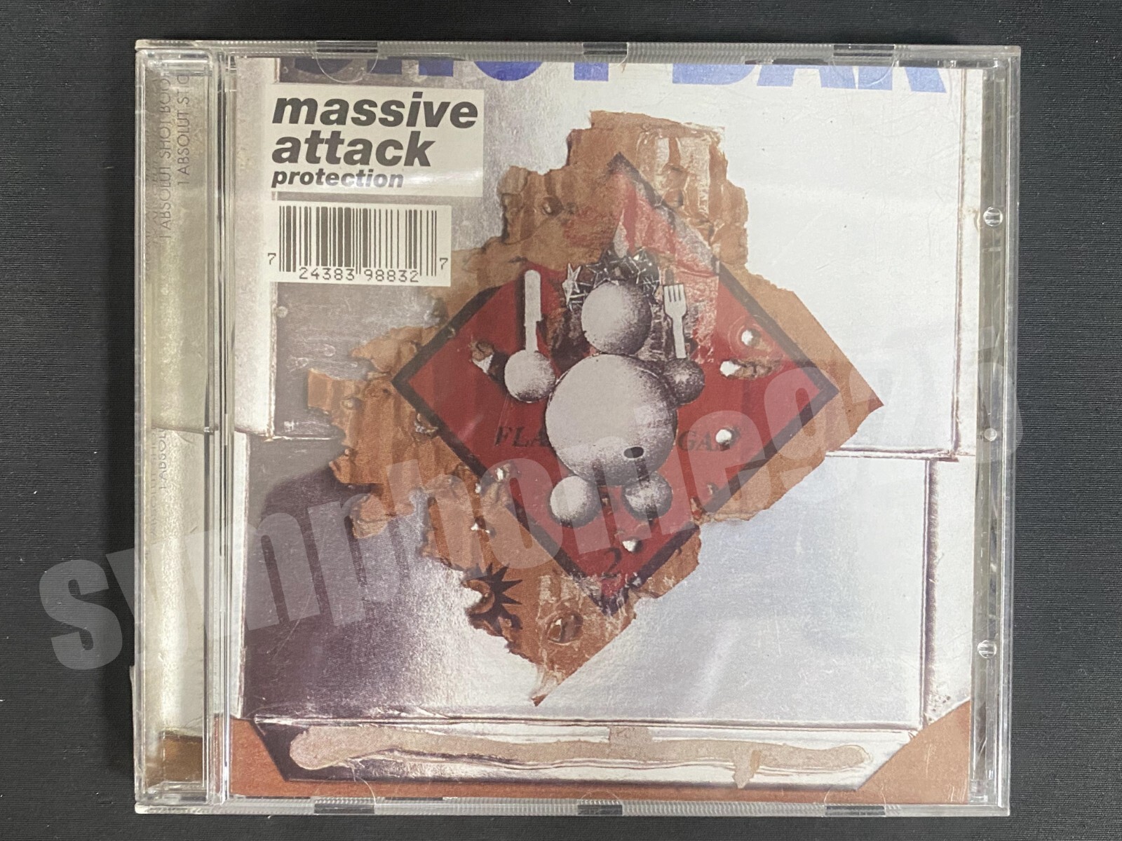 1994 Massive Attack Protection 10 Tracks Taiwan OBI Cd Rare