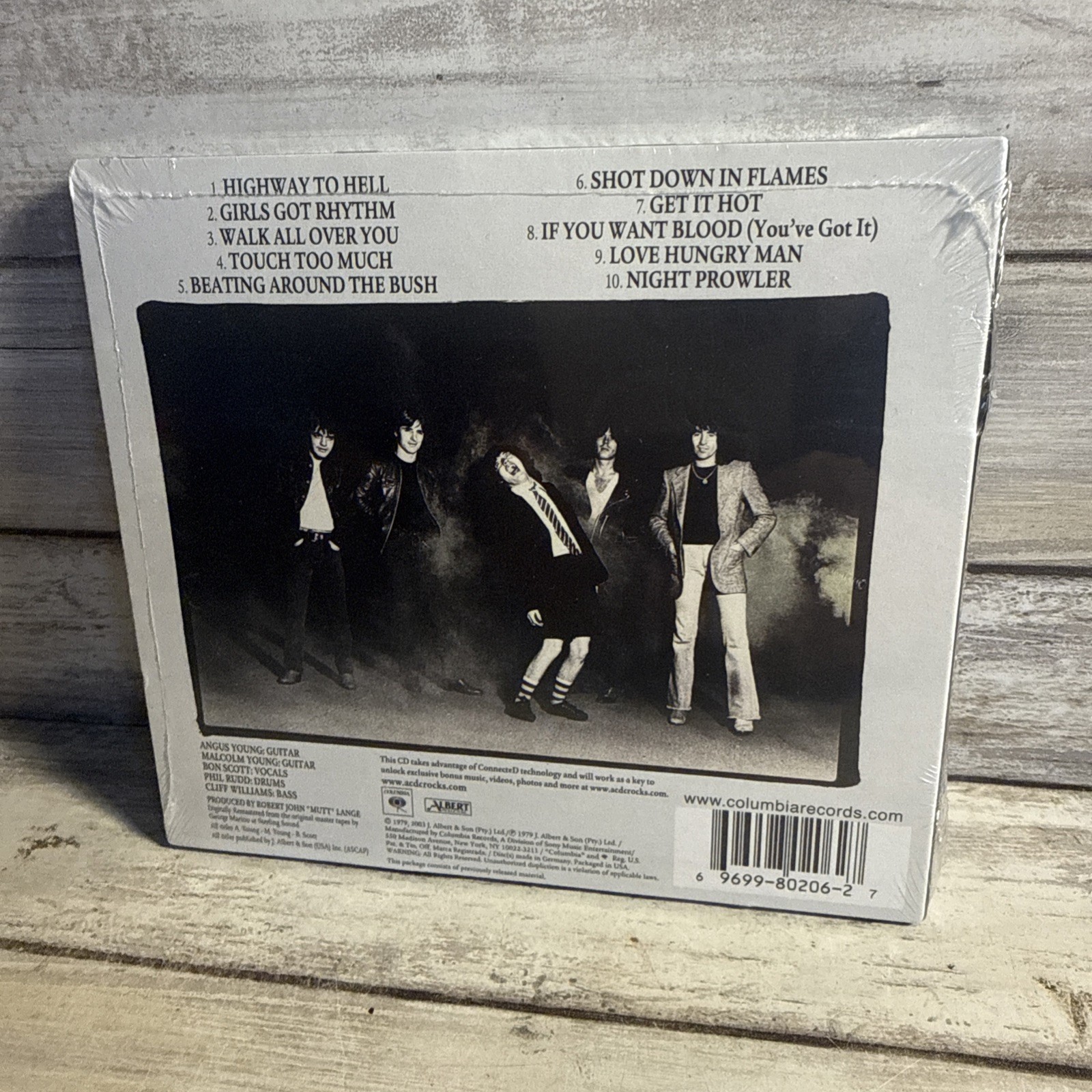New! AC/DC – Highway to Hell (CD, 2003) Remastered Columbia Sealed Ships Free