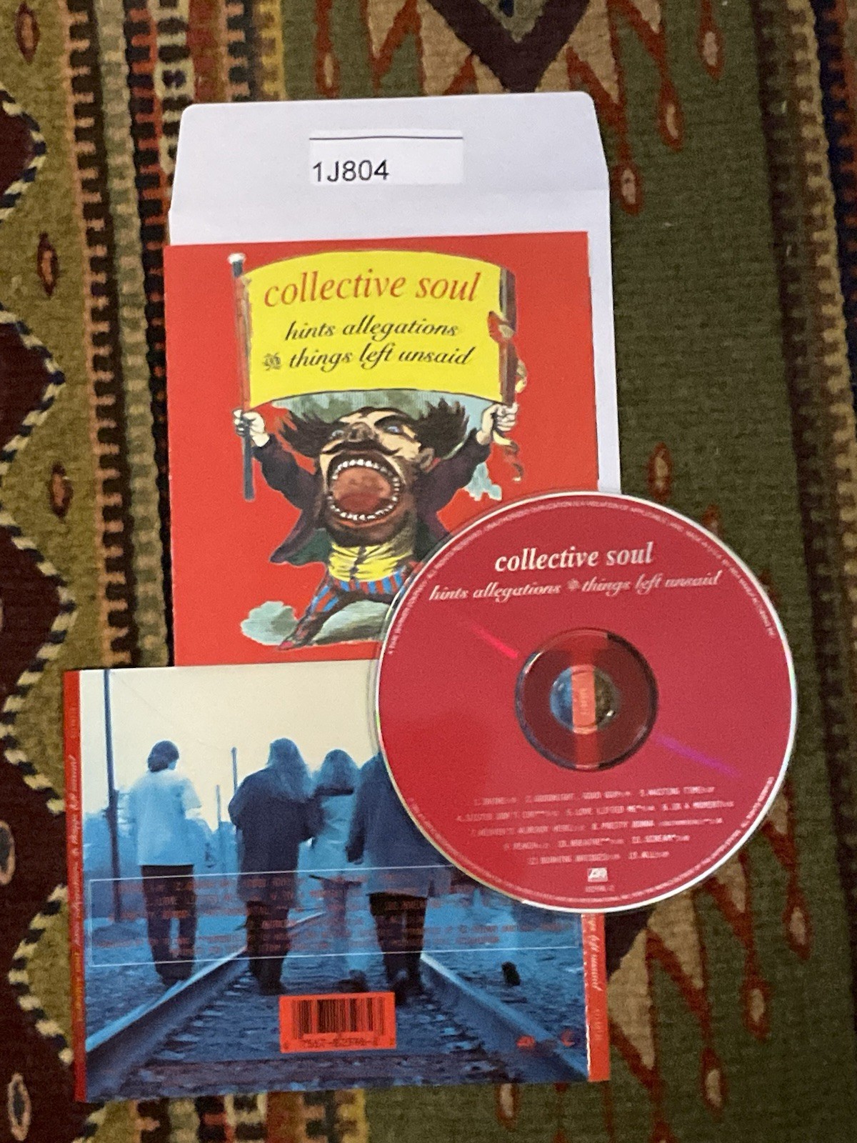 Collective SOUL : Hints Allegations and Things Left Unsaid NO CASE #1J804
