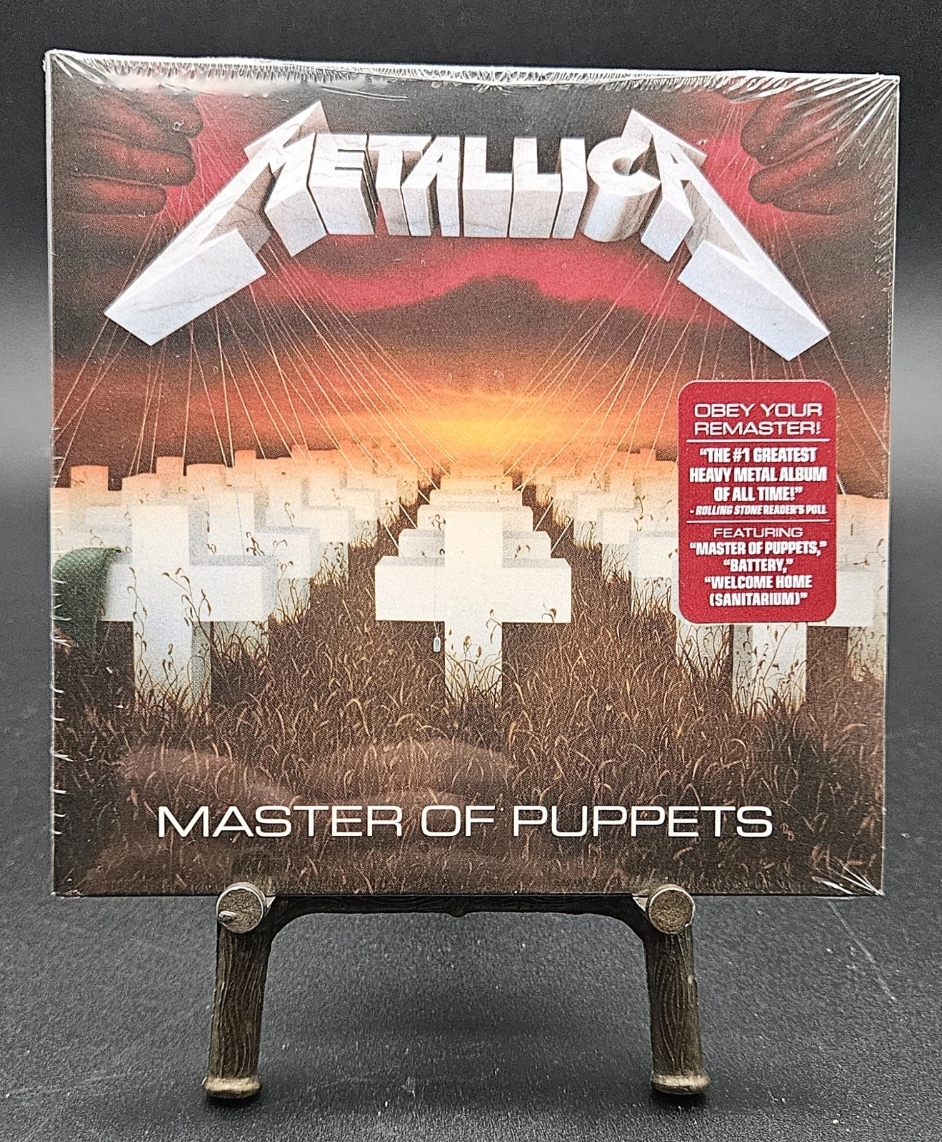 Metallica “Master Of Puppets” 2017 Remastered Expanded CD – New/Sealed