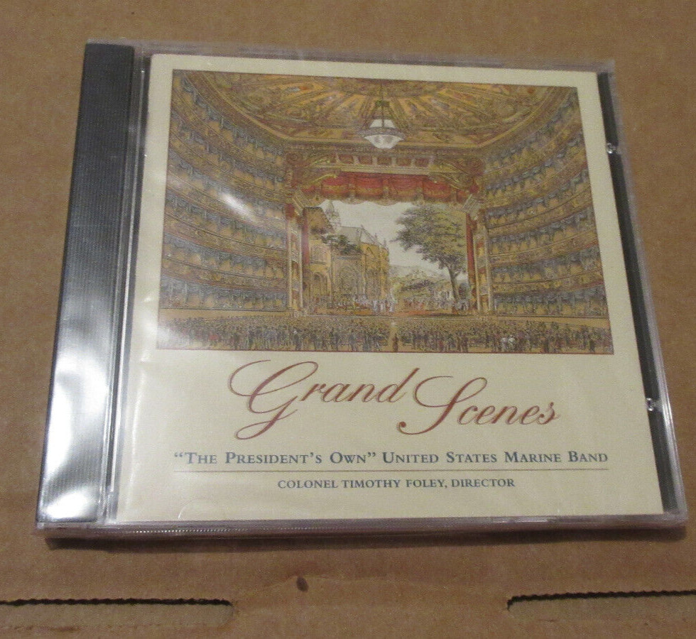 Grand Scenes – The President’s Own United States Marine Band (CD, 2000) New!