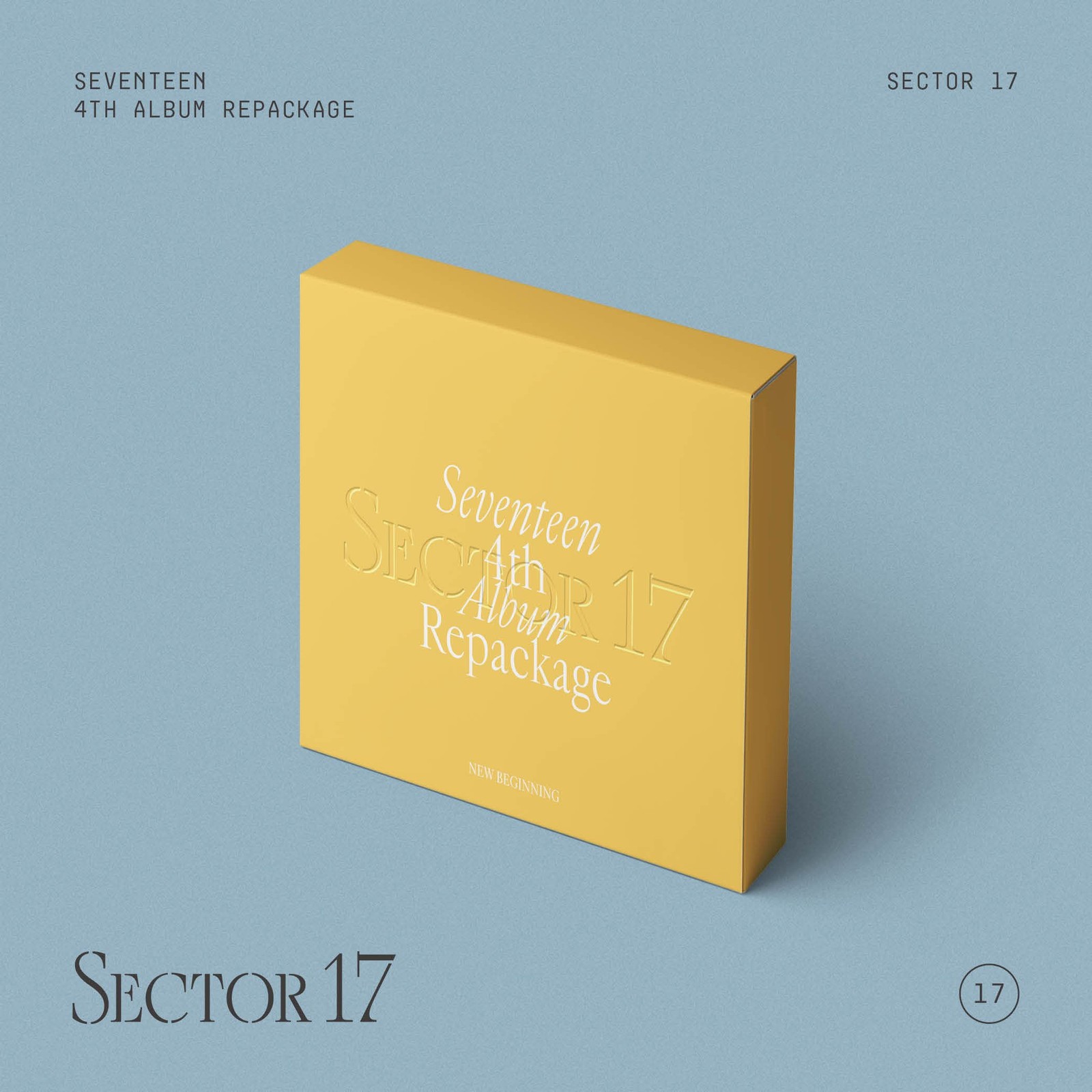 SEVENTEEN 4th Album Repackage ‘SECTOR 17′[NEW BEGINNING Ver.]