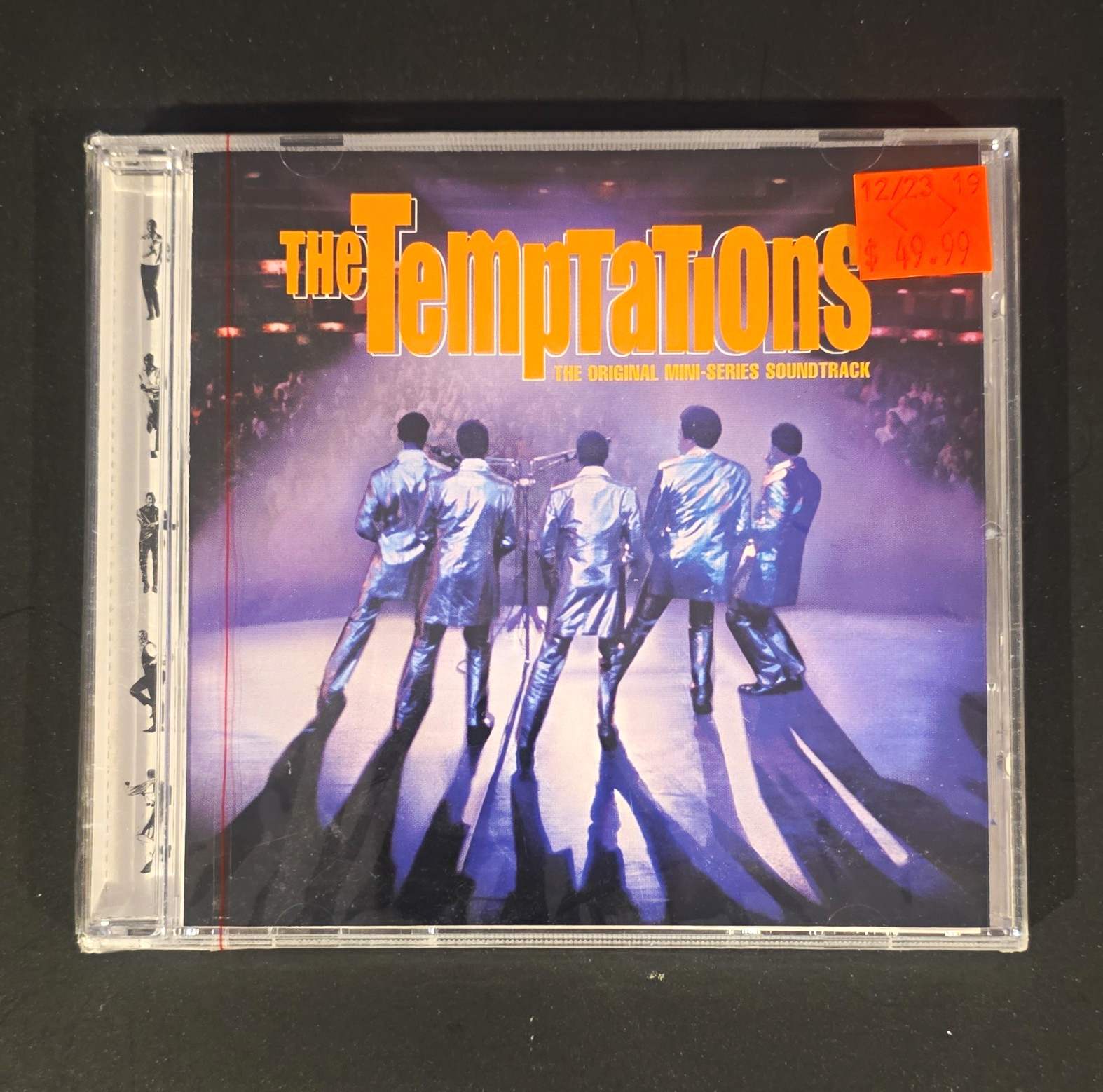 The Temptations Original Mini-Series Soundtrack CD 1998 de Passe Jewel Case