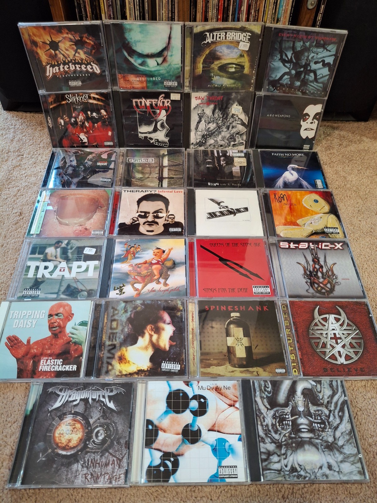 90s 2000s Y2K Nu Metal CD lot Heavy Metal Confessor Saw Throat Hatebreed Korn
