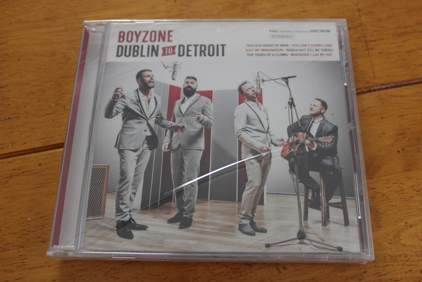 Boyzone CD Dublin To Detroit Motown Hits Pop 2014 Music New Sealed UK