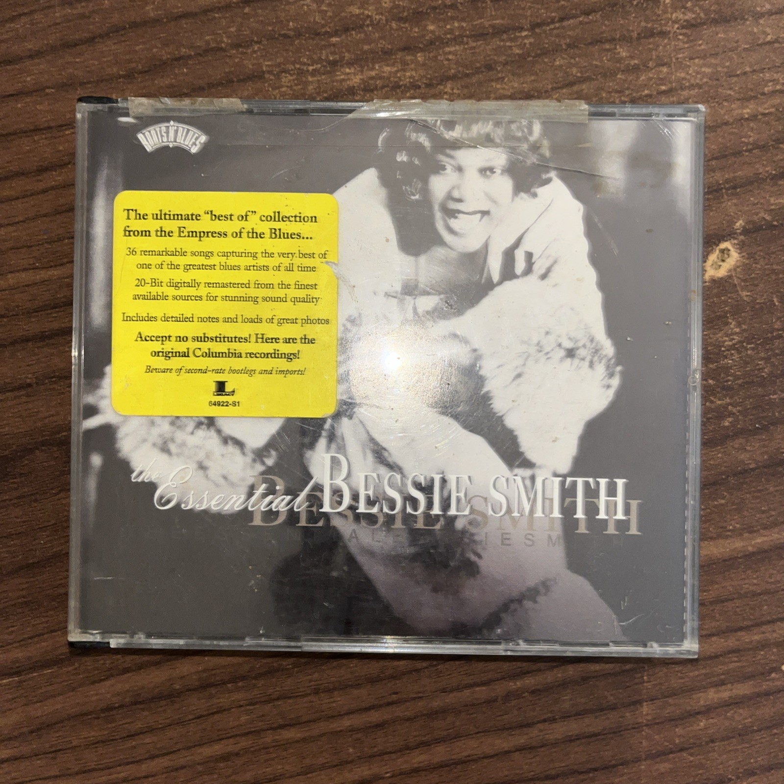 The Essential Bessie Smith 2 CD Columbia Legacy Roots & Blues 1997 Sony