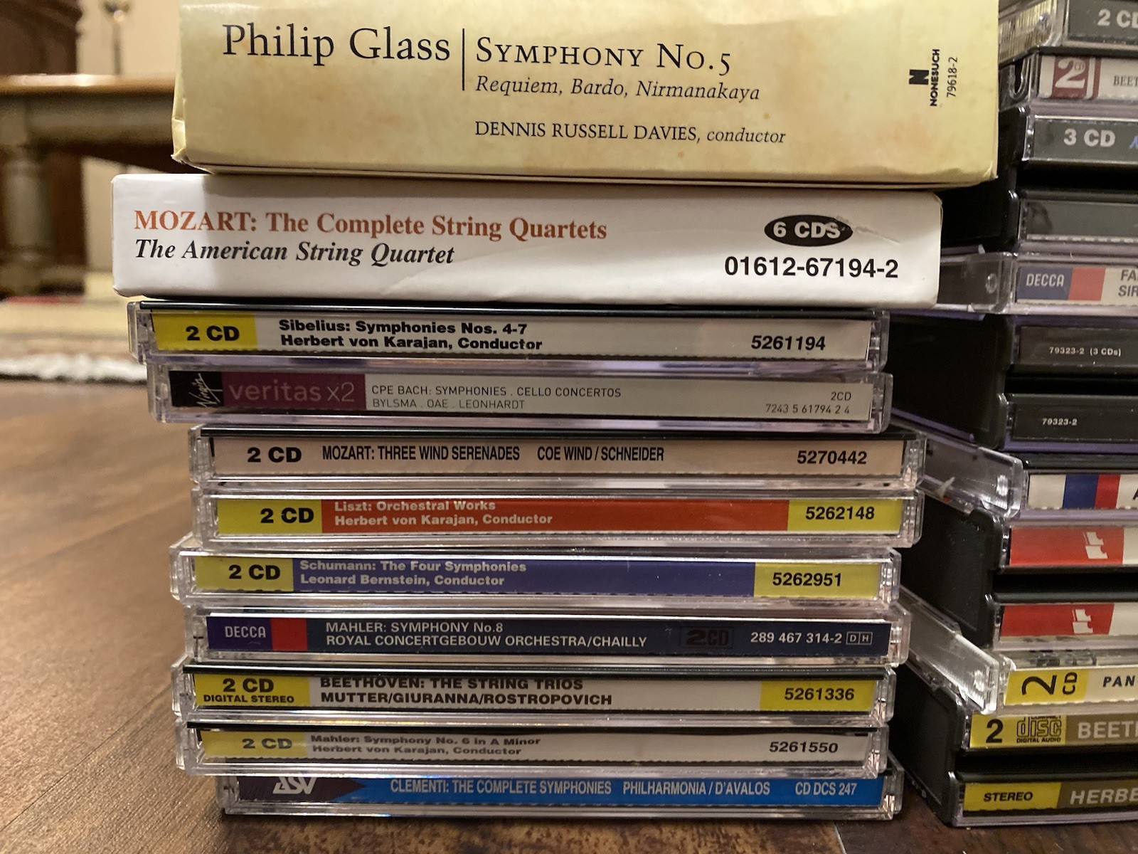 Classical Music CD Collection GOOD TITLES, CLEAR JEWEL CASES MANY 2 DISC SETS