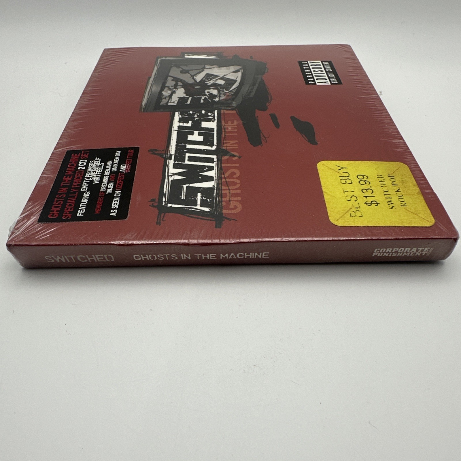 Ghosts in the Machine [Digipak] by Switched (CD, 2005, 2 Discs NEW Sealed. R-5
